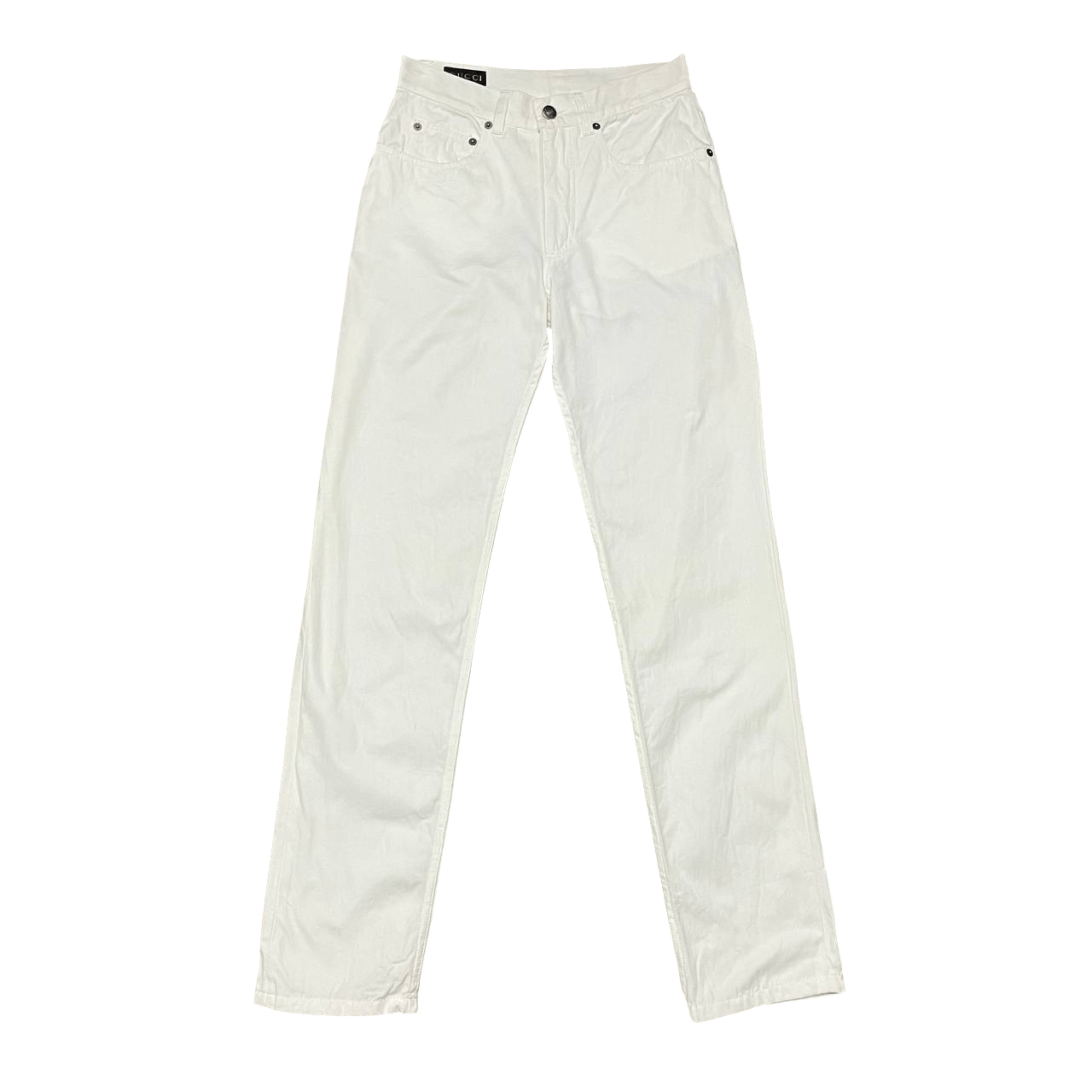 Gucci Vintage Gucci White Jeans Size US 26 / EU 42 - 1 Thumbnail