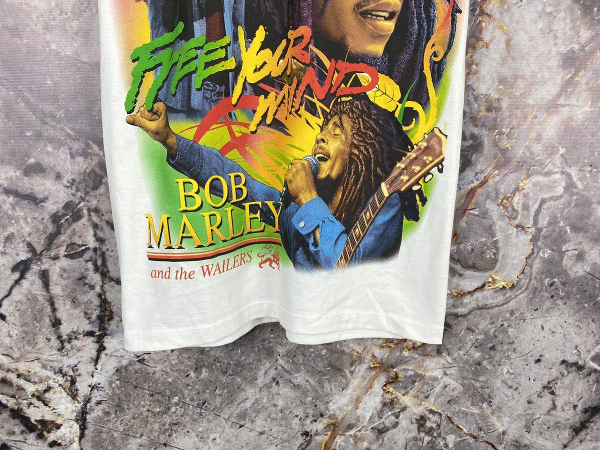 Bob Marley × Vintage Men’s Bob Marley Free Your Mind T-Shirt Vintage Size Small Size US S / EU 44-46 / 1 - 3 Thumbnail