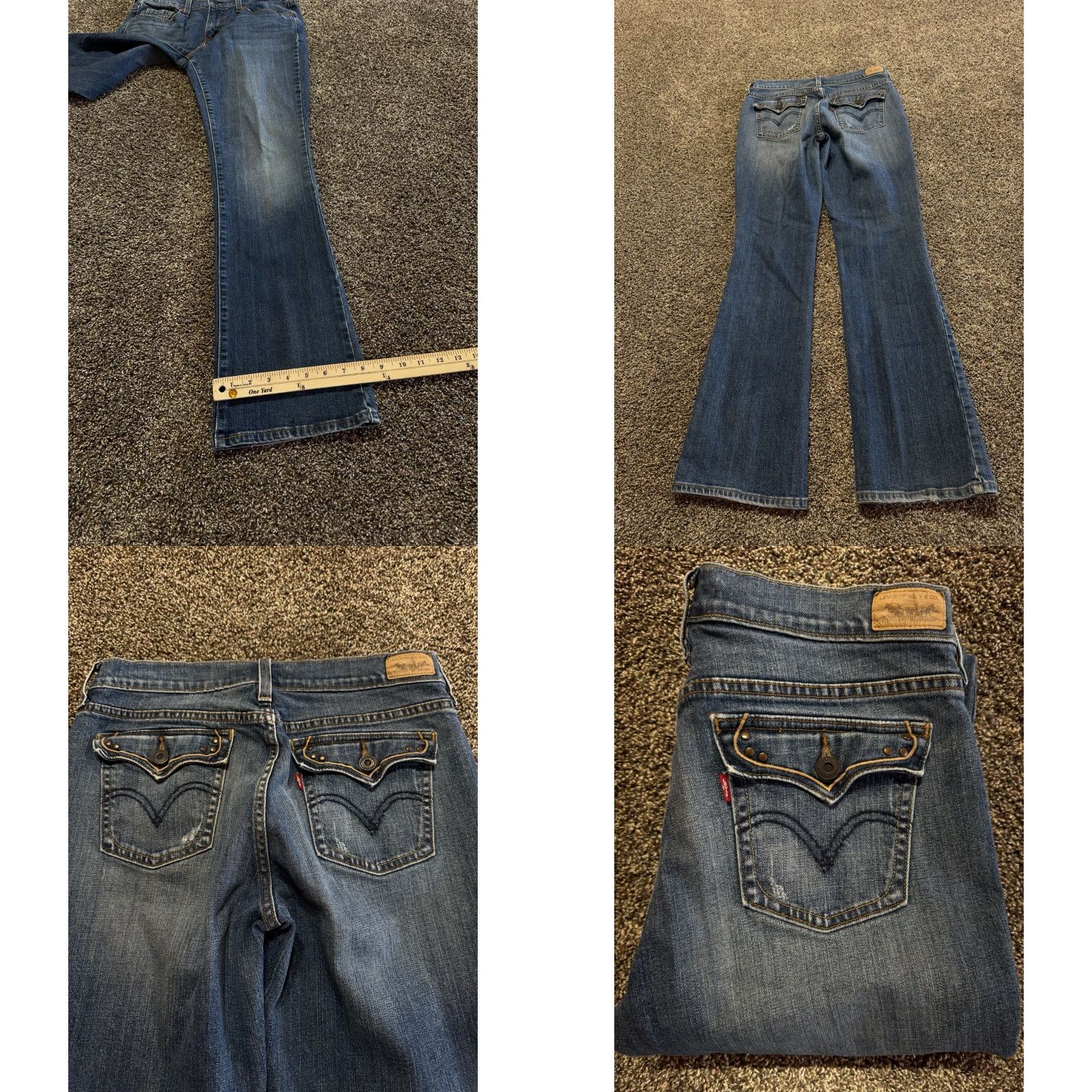 Levi's Levi’s Jeans 515 Bootcut Women’s Size 6 Blue Denim 29x32 6M Cowgirl Regular 5-Pocket Design Pants Jeans Women Size 28" / US 6 / IT 42 - 8 Thumbnail