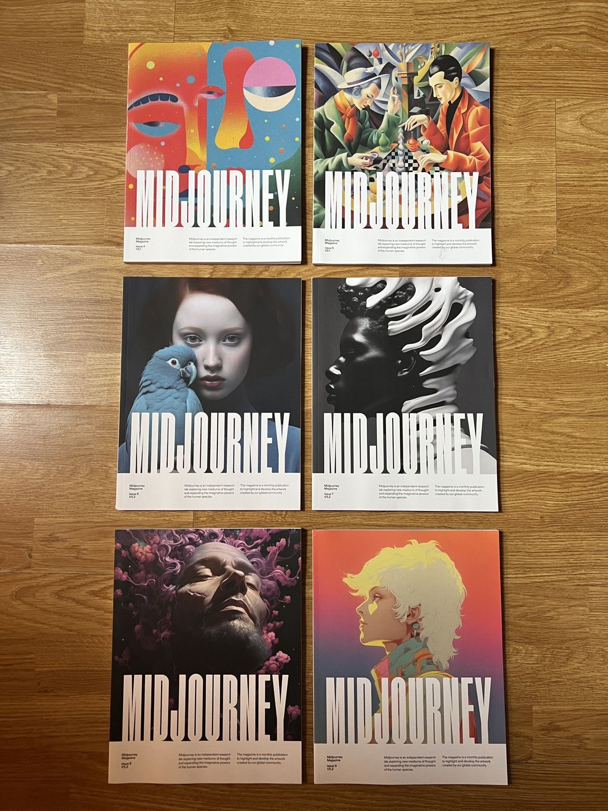 image of Midjourney Magazine 4-9 Ai Art in White, Men's