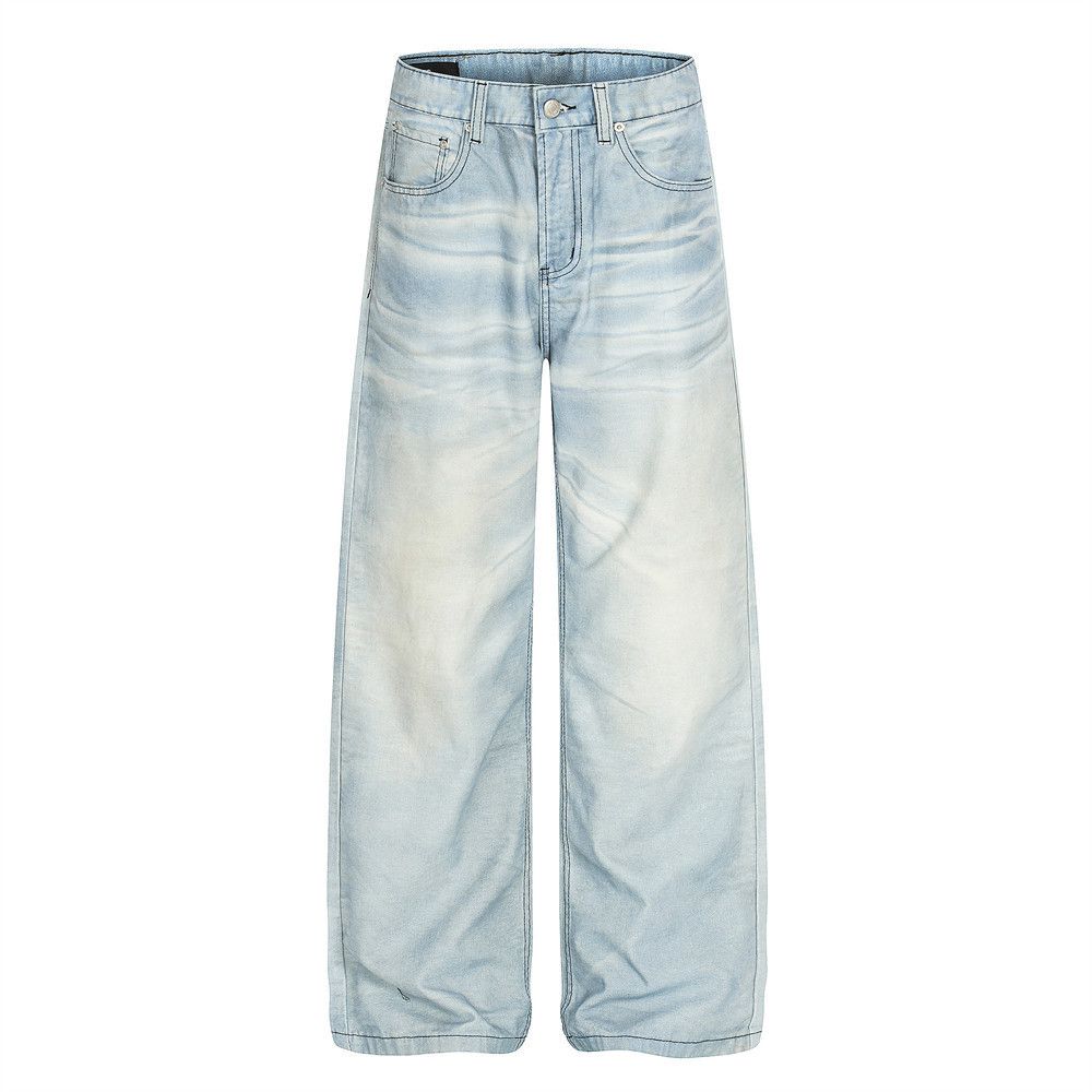 Jean Men's American-style distressed casual denim jeans Size US 32 / EU 48 - 1 Thumbnail