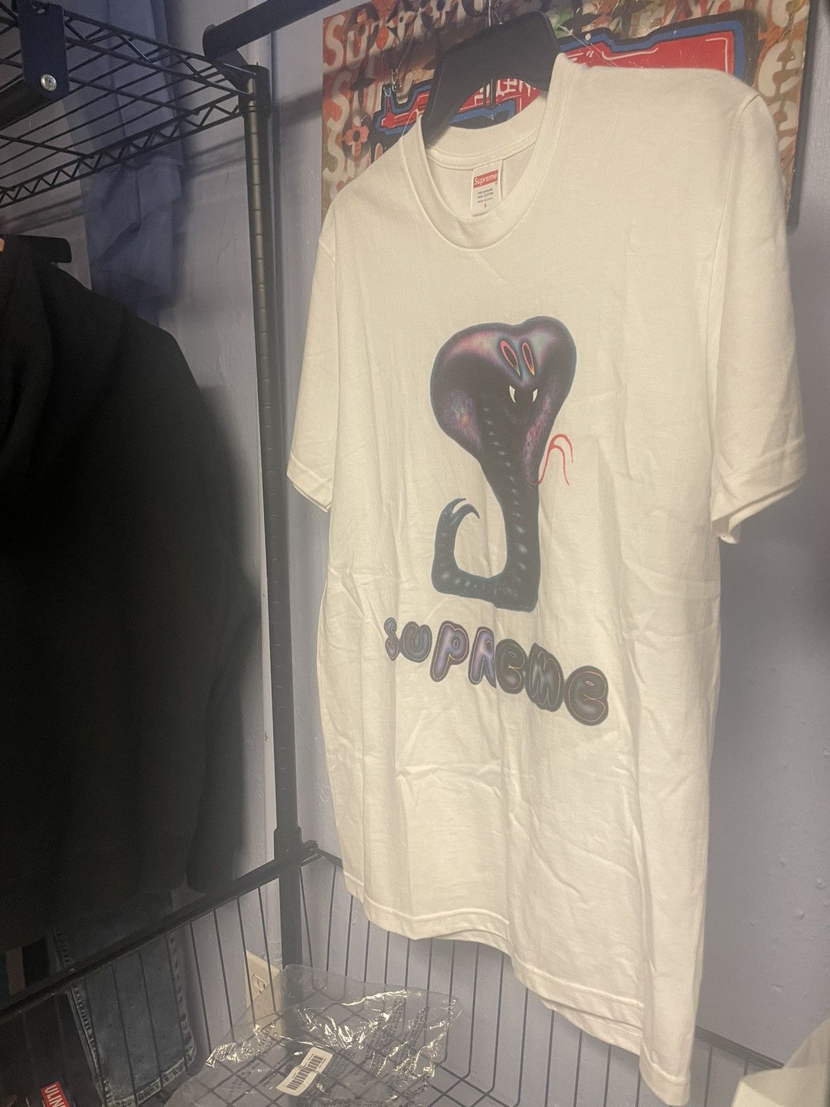 Supreme Supreme Snake Tee White S Size US S / EU 44-46 / 1 - 8 Thumbnail
