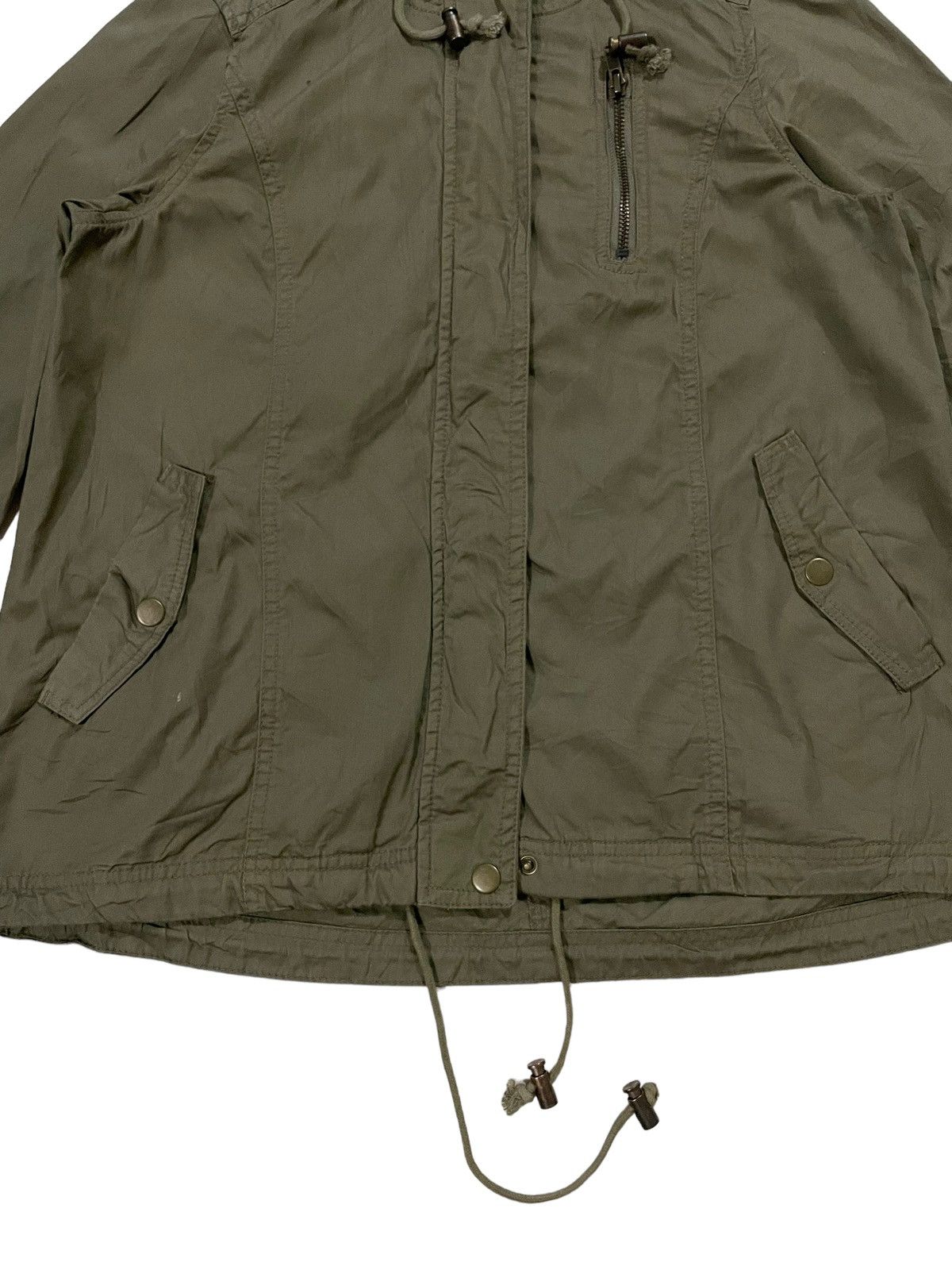 Japanese Brand Vintage COLZA Zipped Hooded Parka Punk Jacket Size US M / EU 48-50 / 2 - 7 Thumbnail