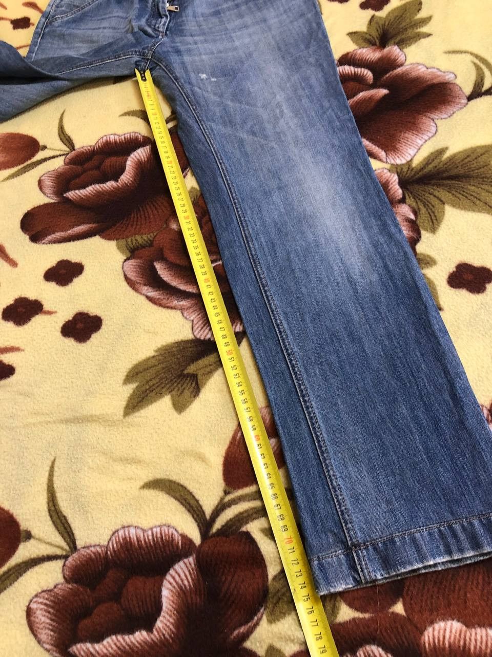 Dolce & Gabbana Vintage Dolce & Gabbana Denim Jeans Baggy Y2K Metal Logo DG Size 32" / US 10 / IT 46 - 16 Thumbnail