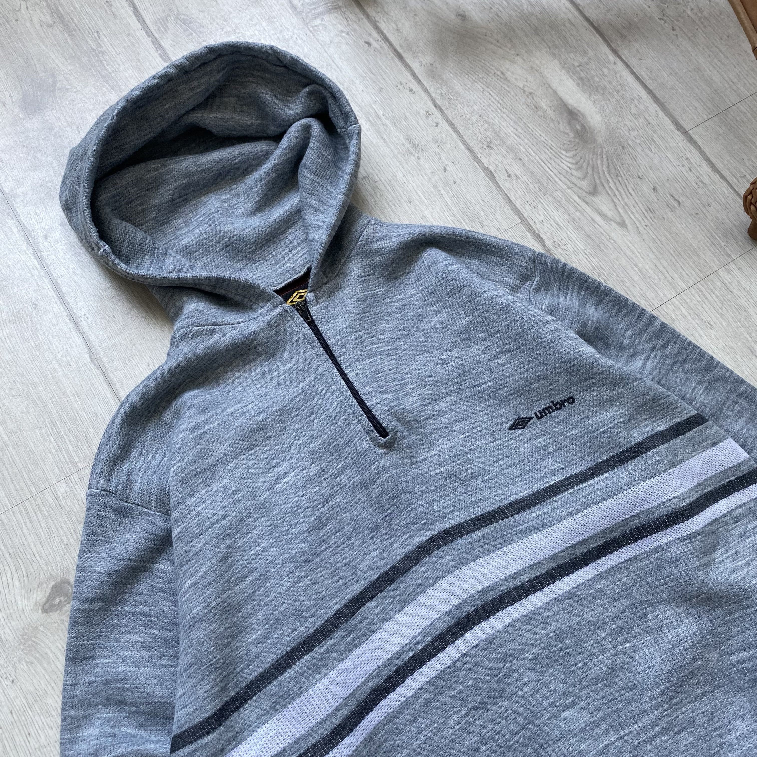 Umbro 🔥Vintage 90s UMBRO Training Zip Hoodie England Size US M / EU 48-50 / 2 - 2 Thumbnail