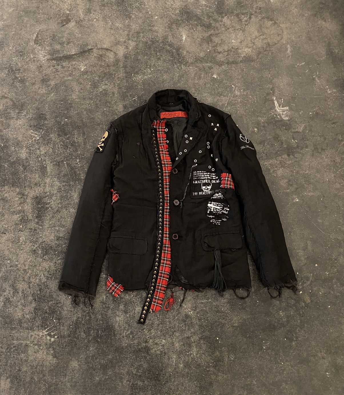 image of If Six Was Nine x Le Grande Bleu L G B H.anarchyism For Plus H.naoto Jacket in Black (Size Small)