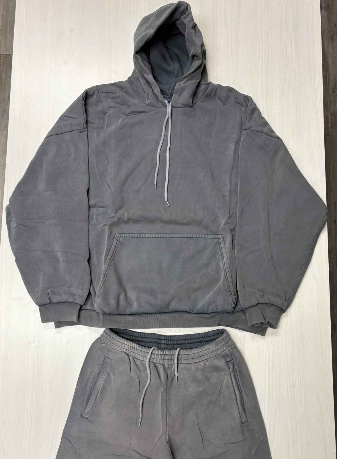 Balenciaga × Kanye West × Yeezy YZY x GAP Poetic Grey Hoodie & Sweatpants Size US L / EU 52-54 / 3 - 1 Thumbnail