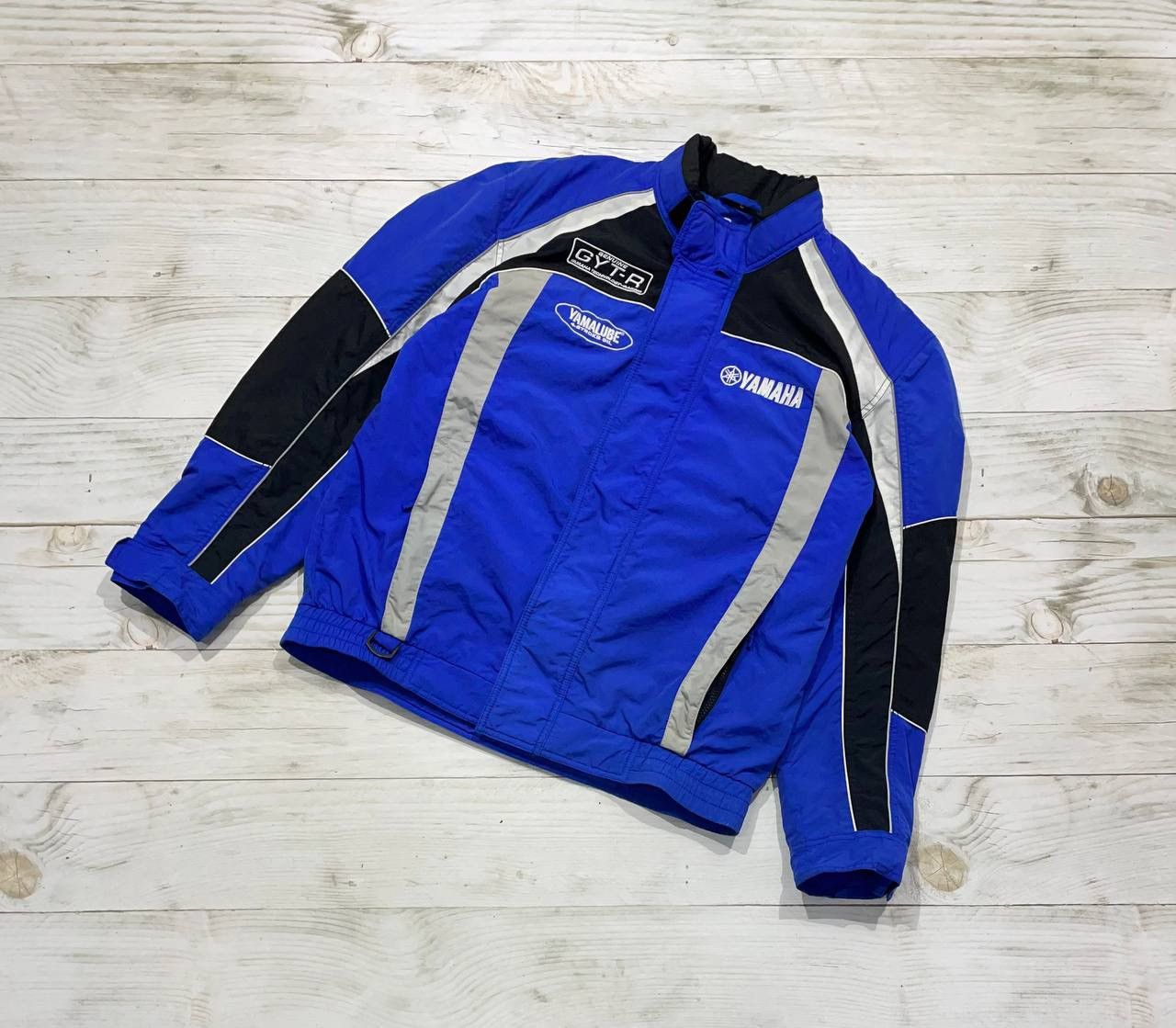 image of Yamaha Racing Moto Jacket Grand Prix Blue, Men's (Size Large)