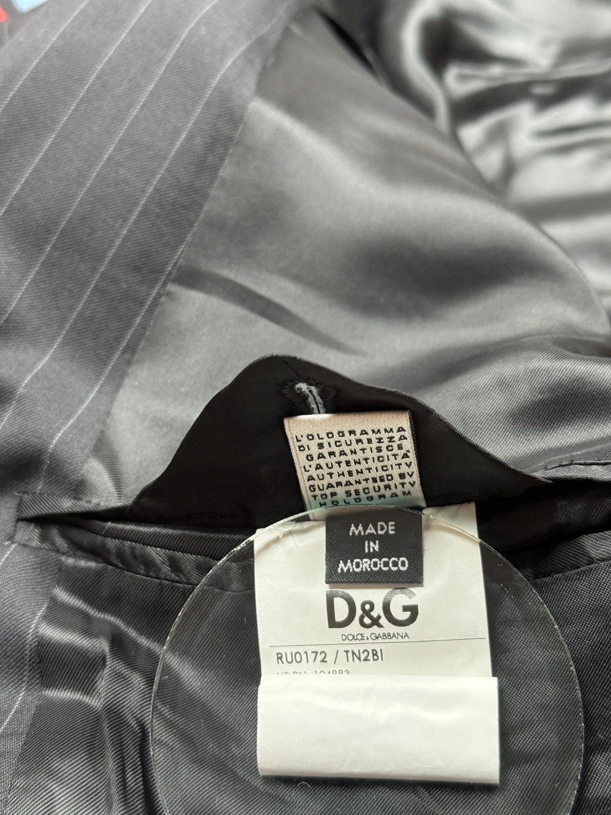 Dolce & Gabbana Dolce&Gabanna Luxury Classic wool striped blazer Hand seam Size US L / EU 52-54 / 3 - 8 Thumbnail