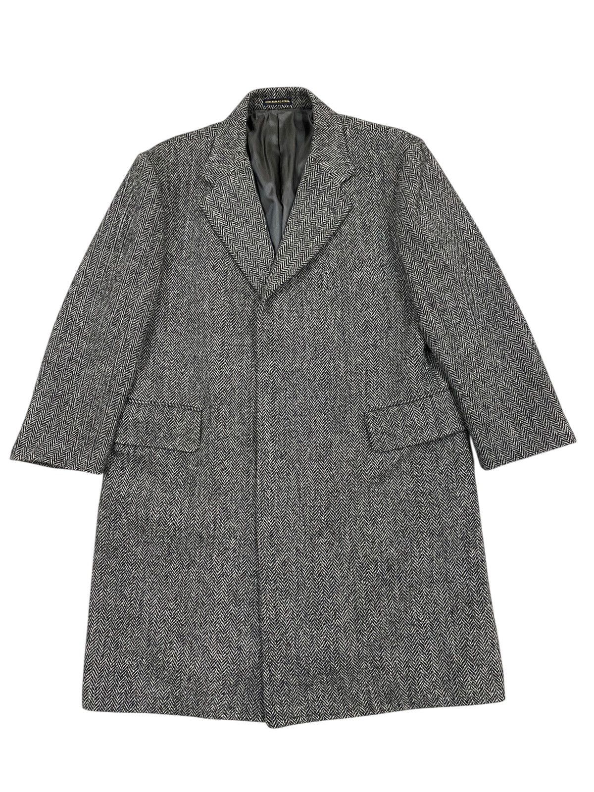 Burberry × Harris Tweed × Vintage Vintage Burberry's Coat - Harris