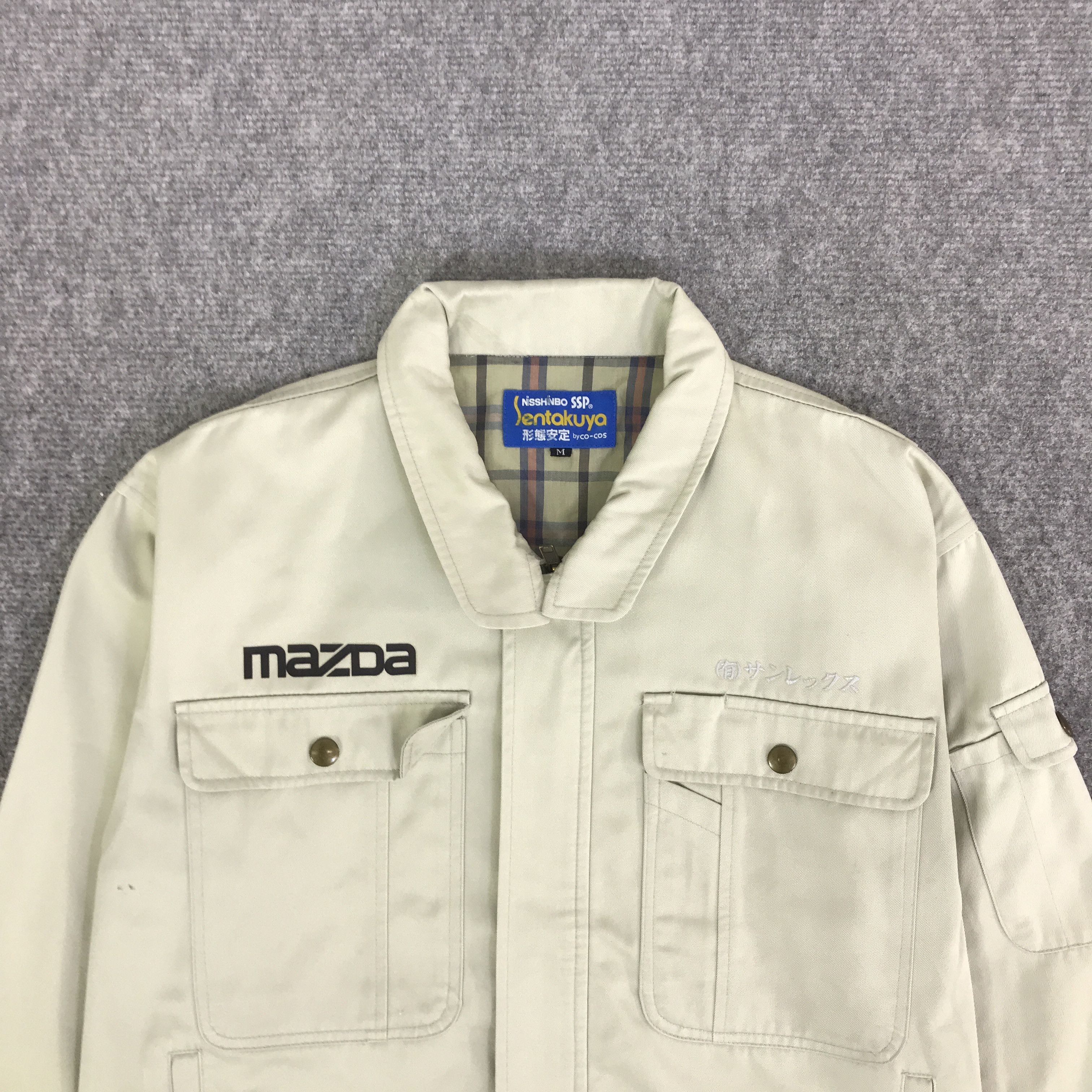 Japanese Brand MAZDA RACING JAPAN UNIFORM CUSTOM JACKET K100B6 Size US L / EU 52-54 / 3 - 3 Thumbnail