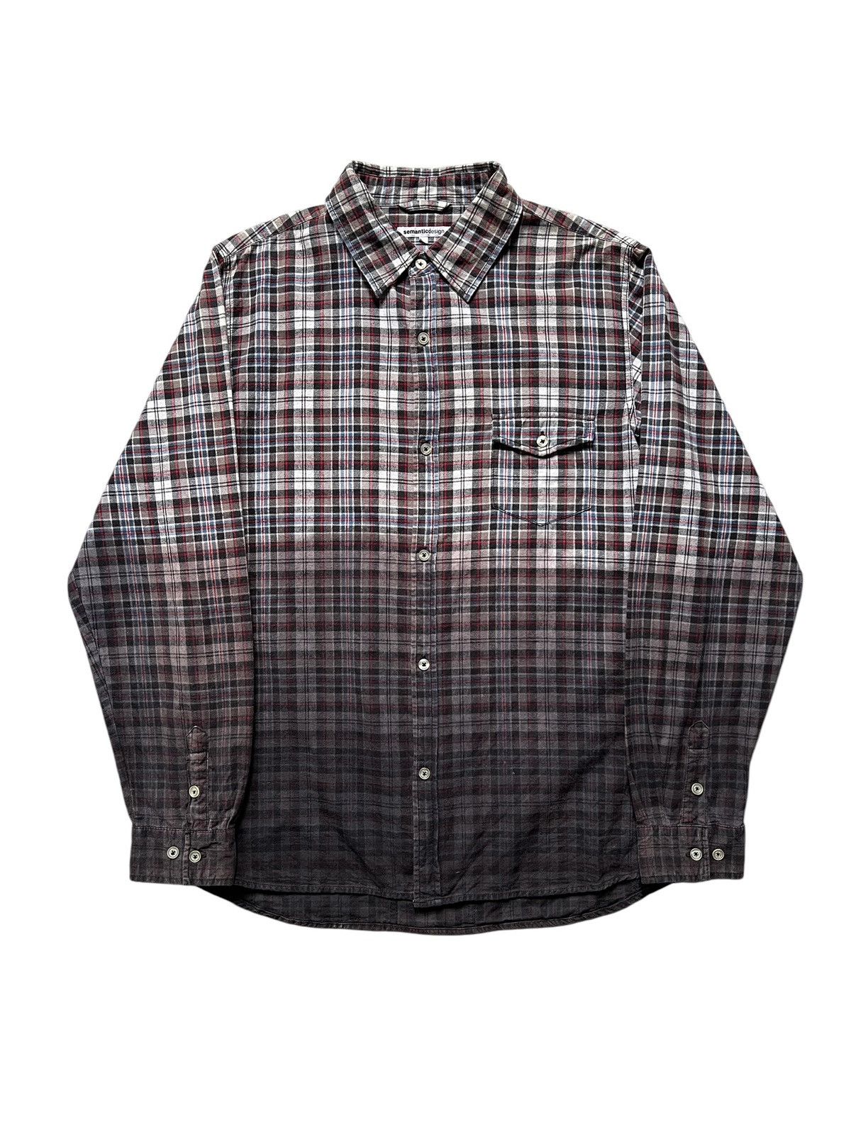 Flannel Semantic Design Union Jack Two Tone Flannel Size US L / EU 52-54 / 3 - 2 Thumbnail