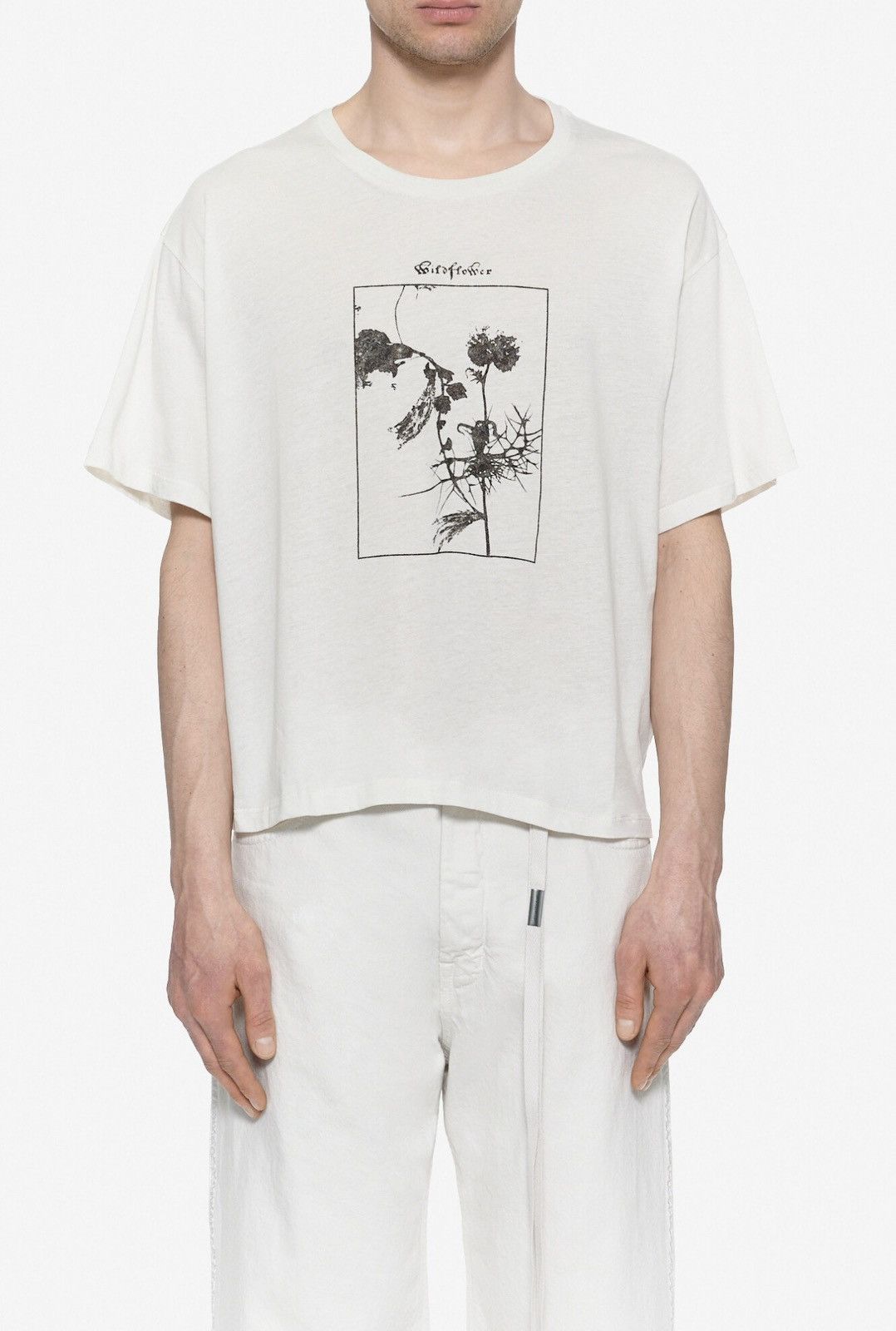 Ann Demeulemeester Last Ann Demeulemeester Botanical Floral Print T-Shirt Size US M / EU 48-50 / 2 - 1 Thumbnail