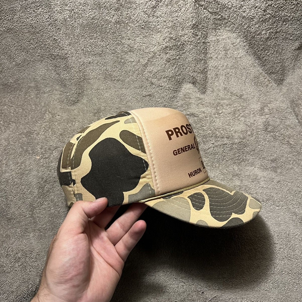 Vintage Vintage 80s GMC General Motor Camo Mesh Trucker Hat Snapback Size ONE SIZE - 7 Thumbnail
