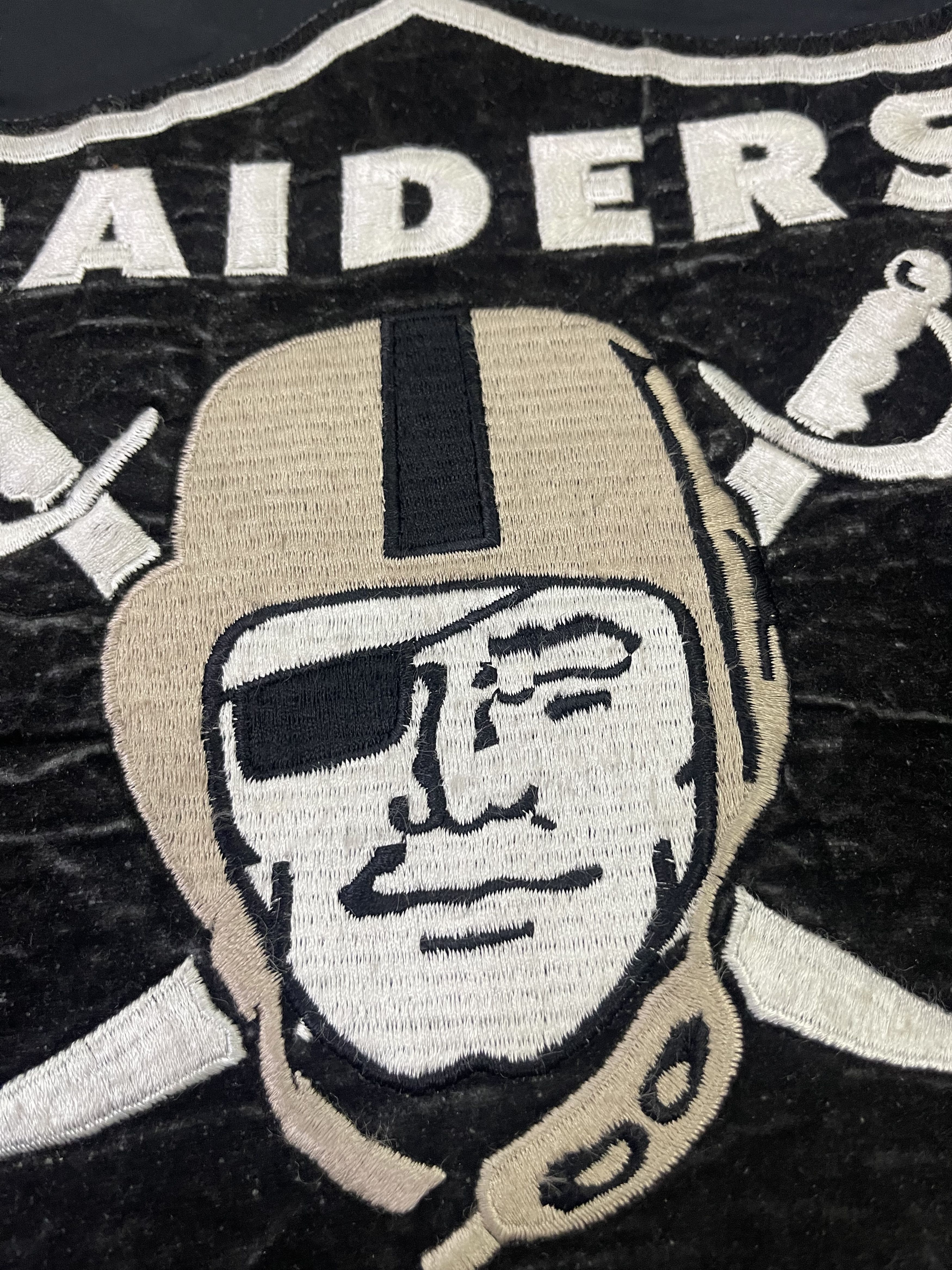 NFL × Vintage Vtg 90s Rare Oakland Raiders Satin Jacket Size US L / EU 52-54 / 3 - 11 Thumbnail