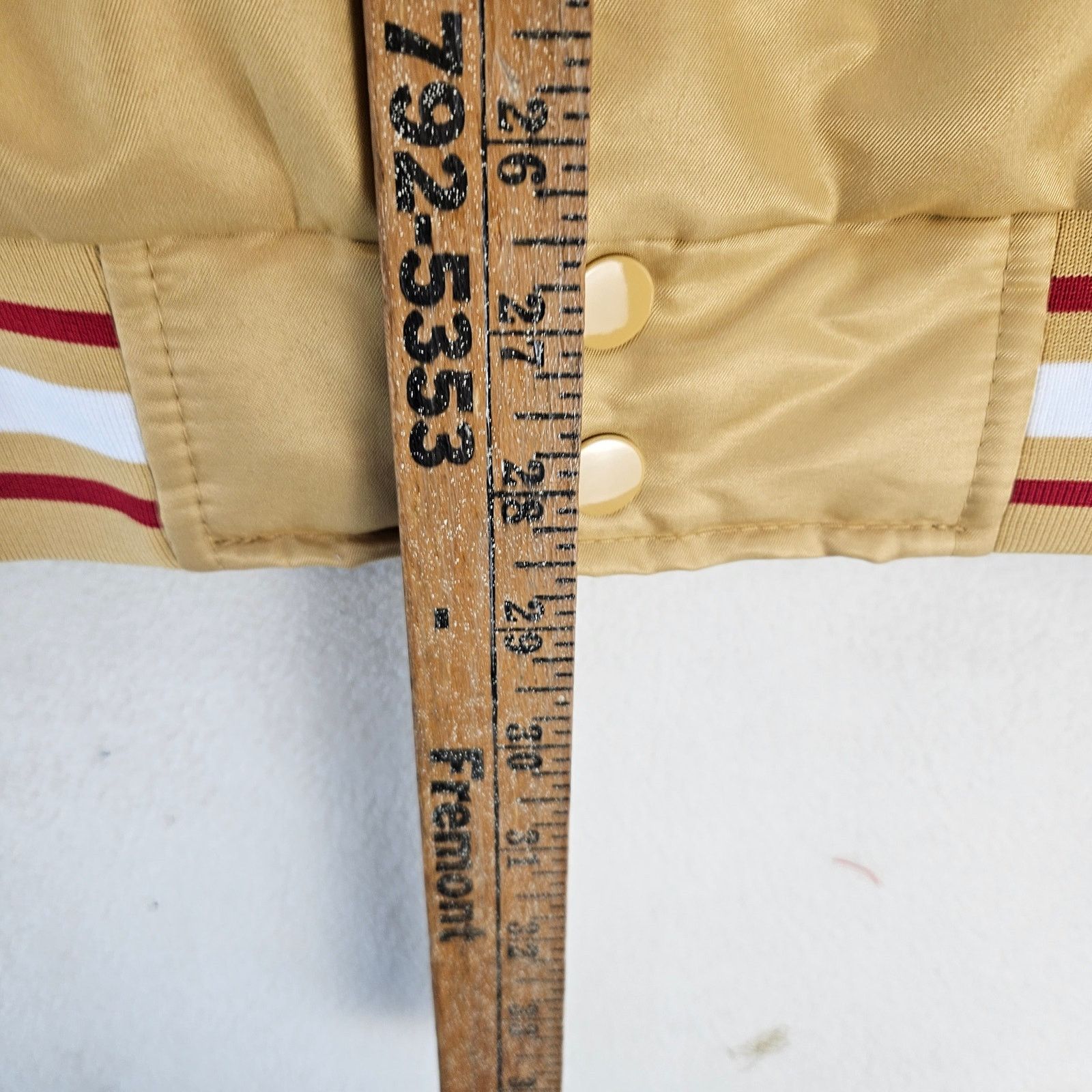Mind Games ULTRA GAME MEN'S X-LARGE SAN FRANCISCO 49ERS VARSITY SATIN Size US XL / EU 56 / 4 - 5 Thumbnail