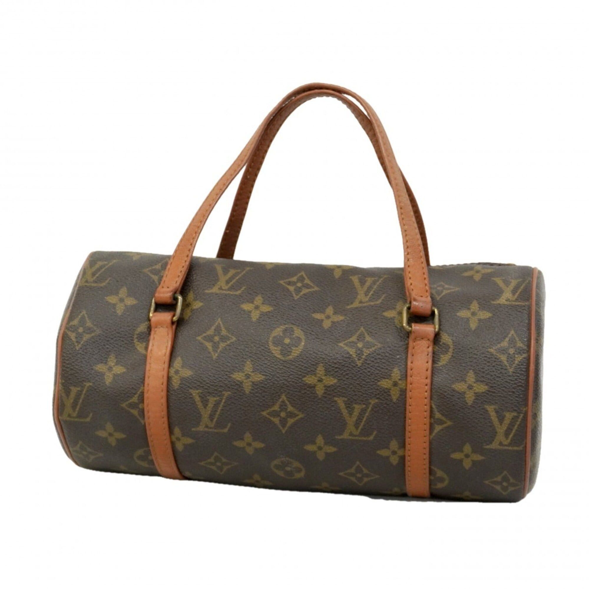 Louis Vuitton Monogram Papillon 26 Handbag M51386 Brown Women's