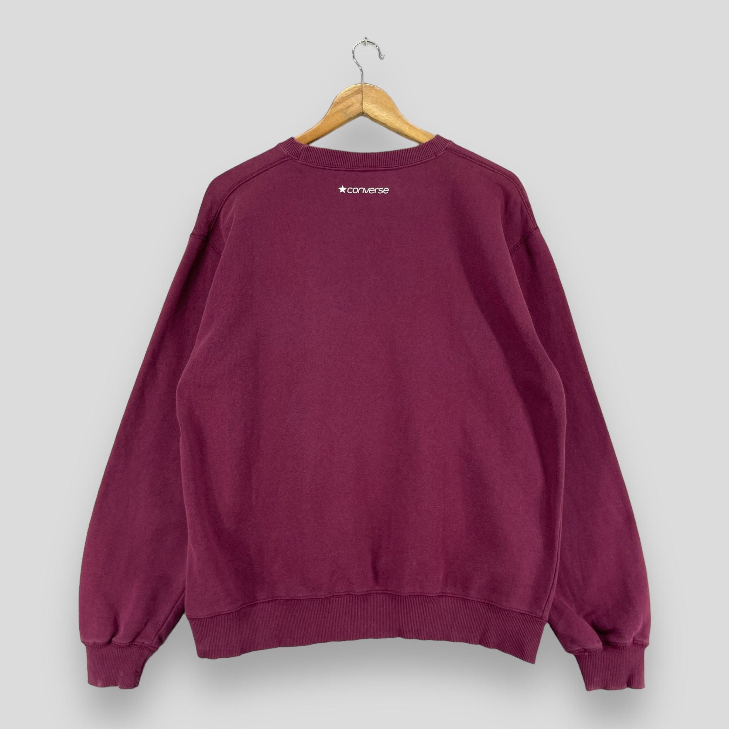 Converse × Vintage Vintage CONVERSE All Star Spellout Printed Sweatshirt Size US L / EU 52-54 / 3 - 7 Thumbnail