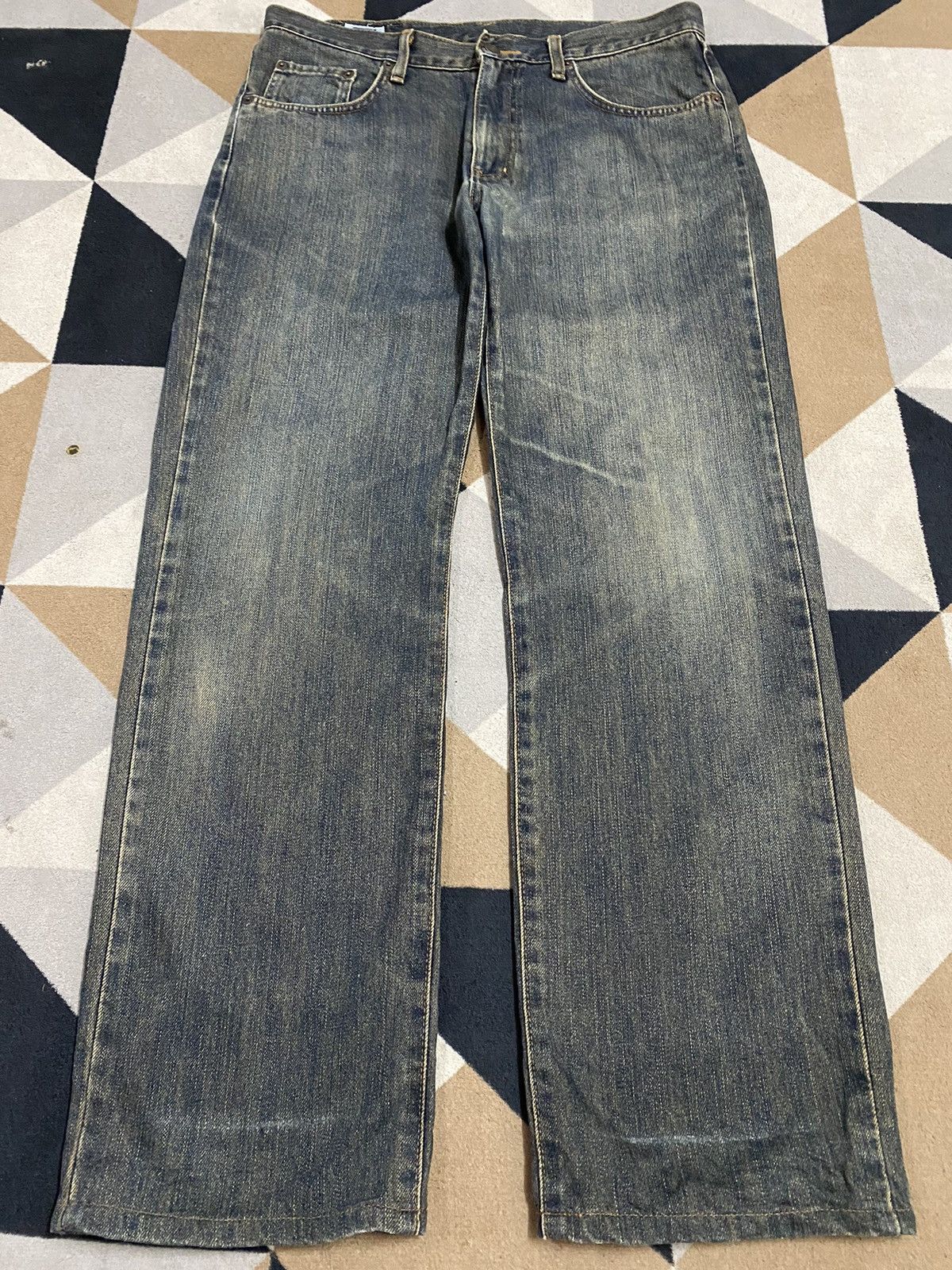 Edwin straight leg jeans with a relaxed Loose jeans