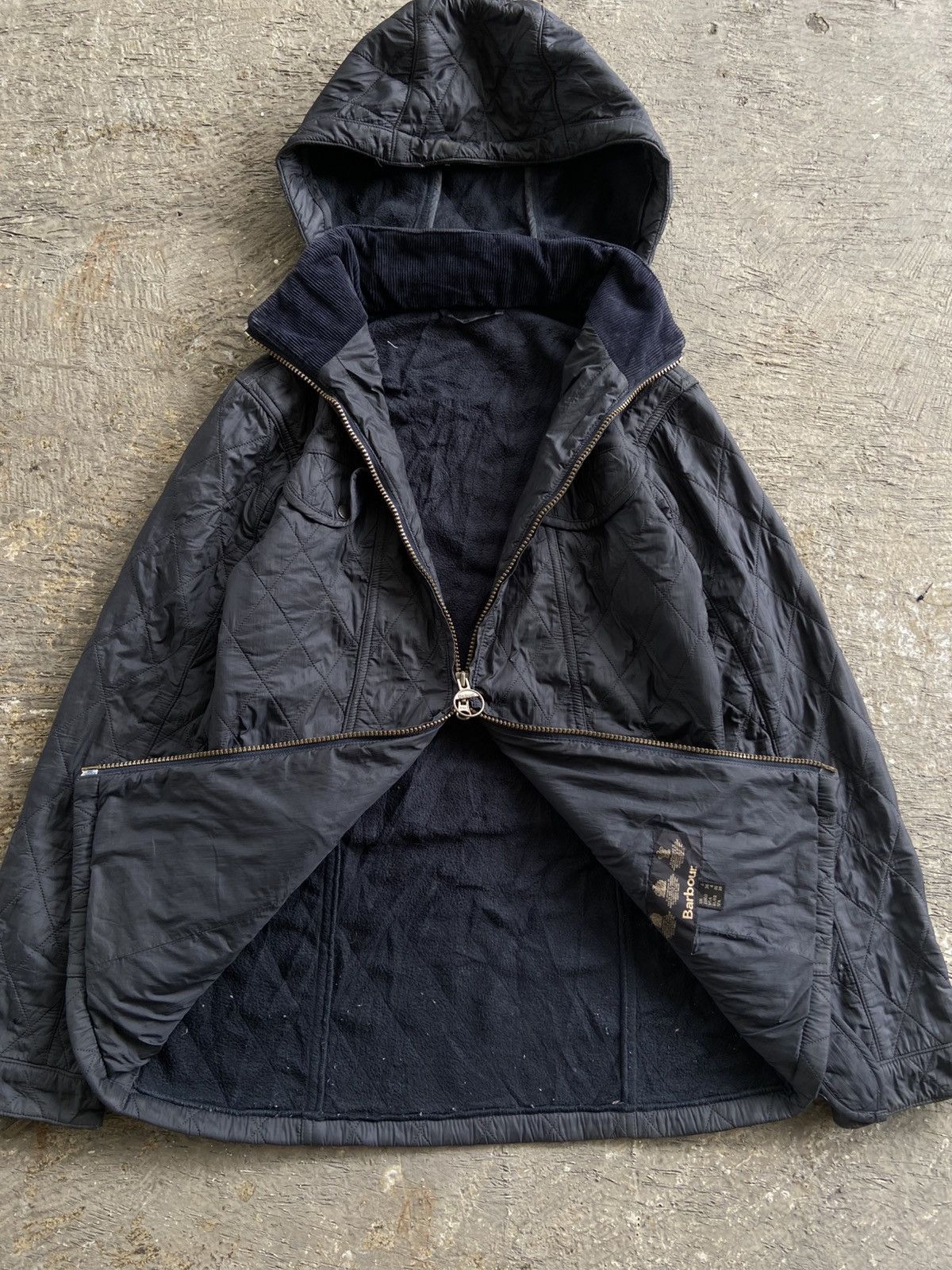 Barbour 1990s Barbour - Grace Polar Quilted Jacket Size M / US 6-8 / IT 42-44 - 5 Thumbnail