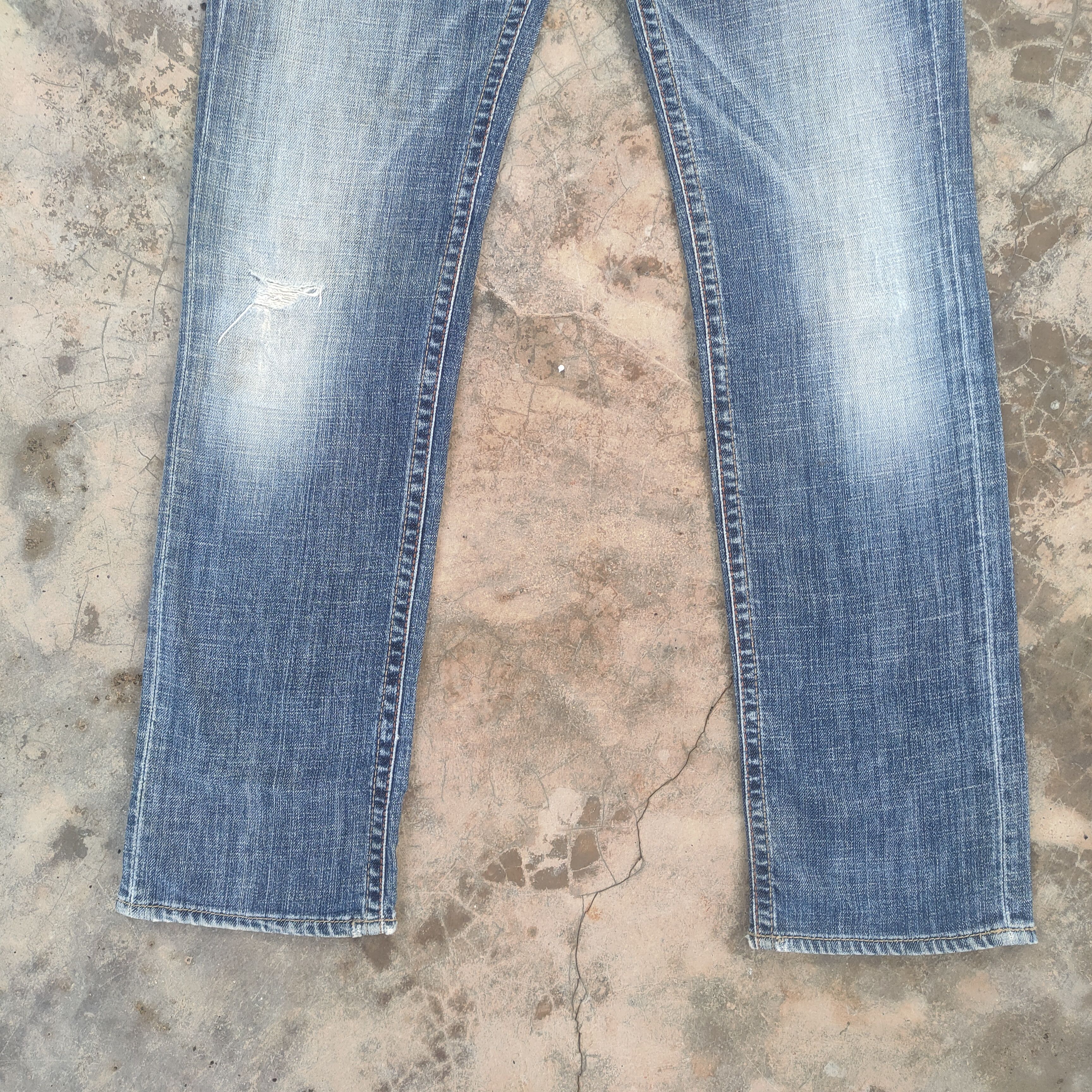 GAS × Jean × Vintage VINTAGE GAS FADED JEANS DENIM PANTS Size US 31 - 4 Thumbnail