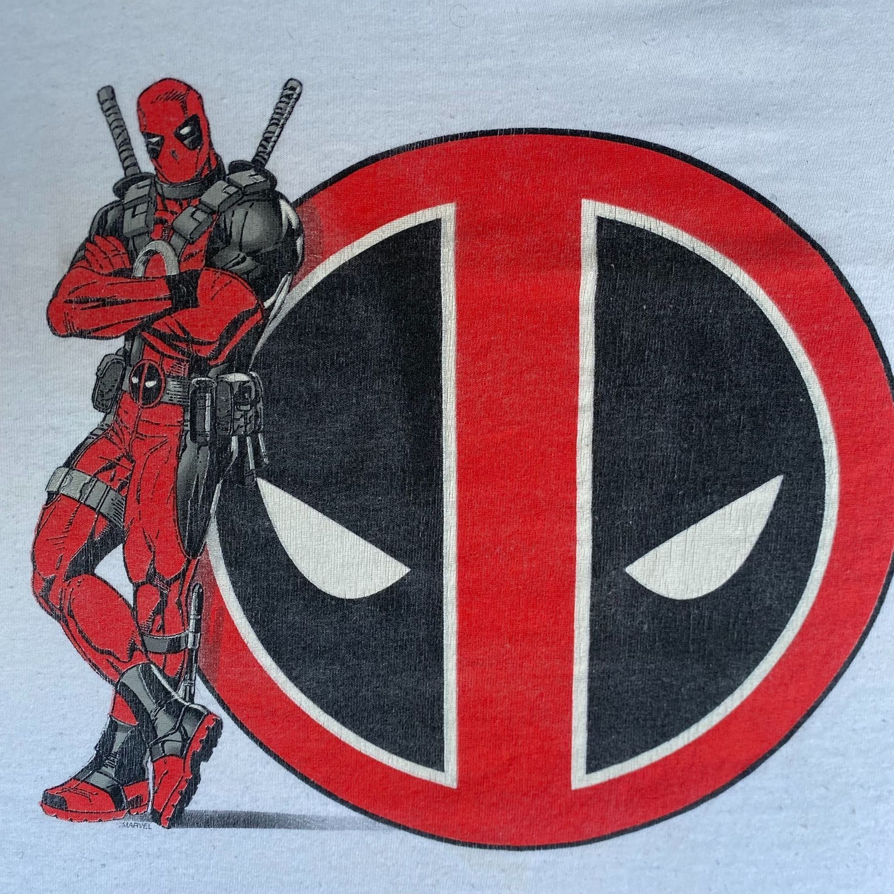 Marvel Comics Vintage Y2K Deadpool Logo Shirt Marvel Comics Movie Tee Size US XL / EU 56 / 4 - 3 Thumbnail