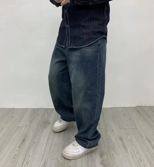 Other Retro punk denim pants Size US 32 / EU 48 - 1 Thumbnail