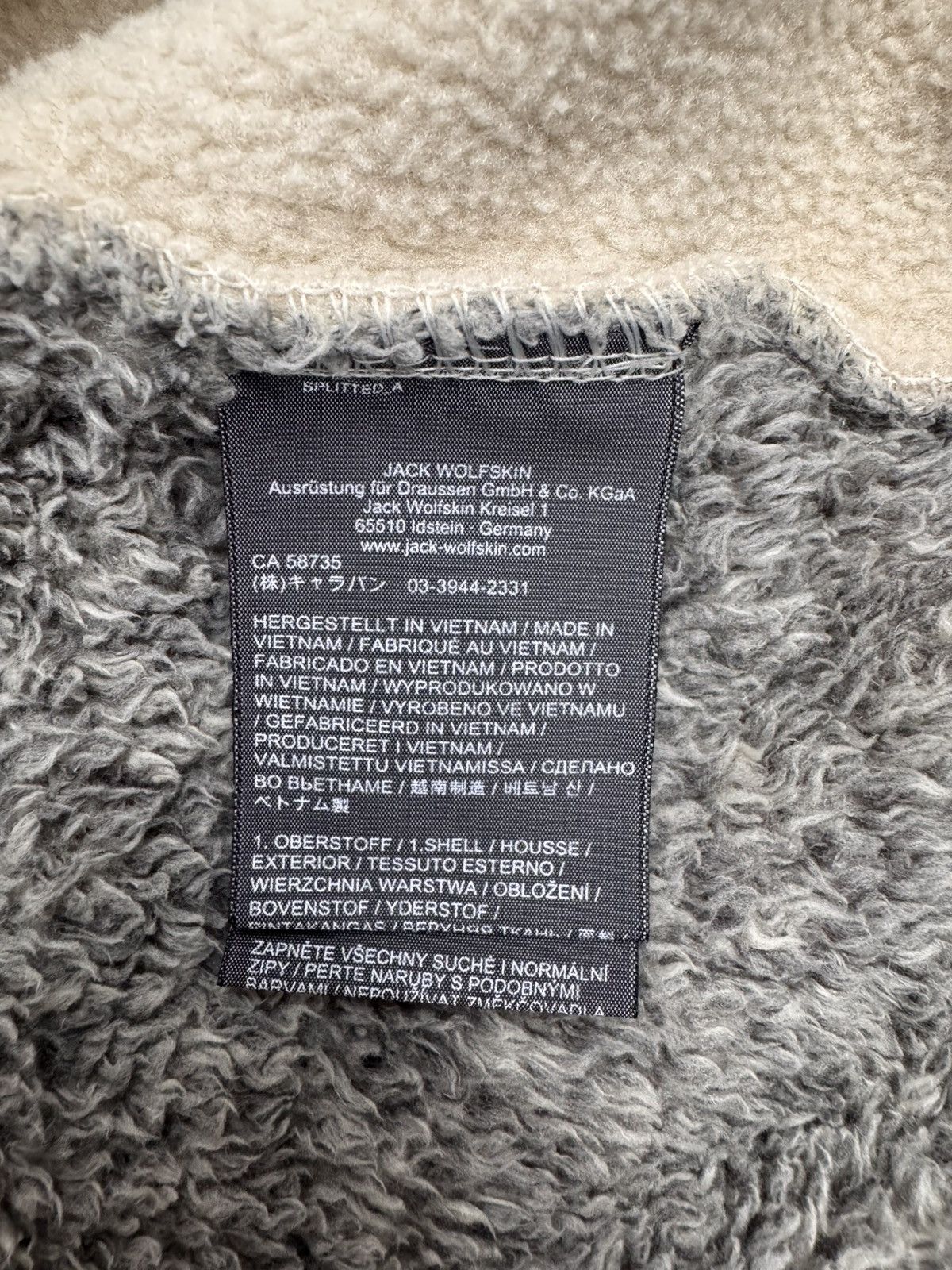 Jack Wolfskin Jack Wolfskin Women Sherpa Hooded Jacket OliveGrey Mix Beige Size L / US 10 / IT 46 - 8 Thumbnail