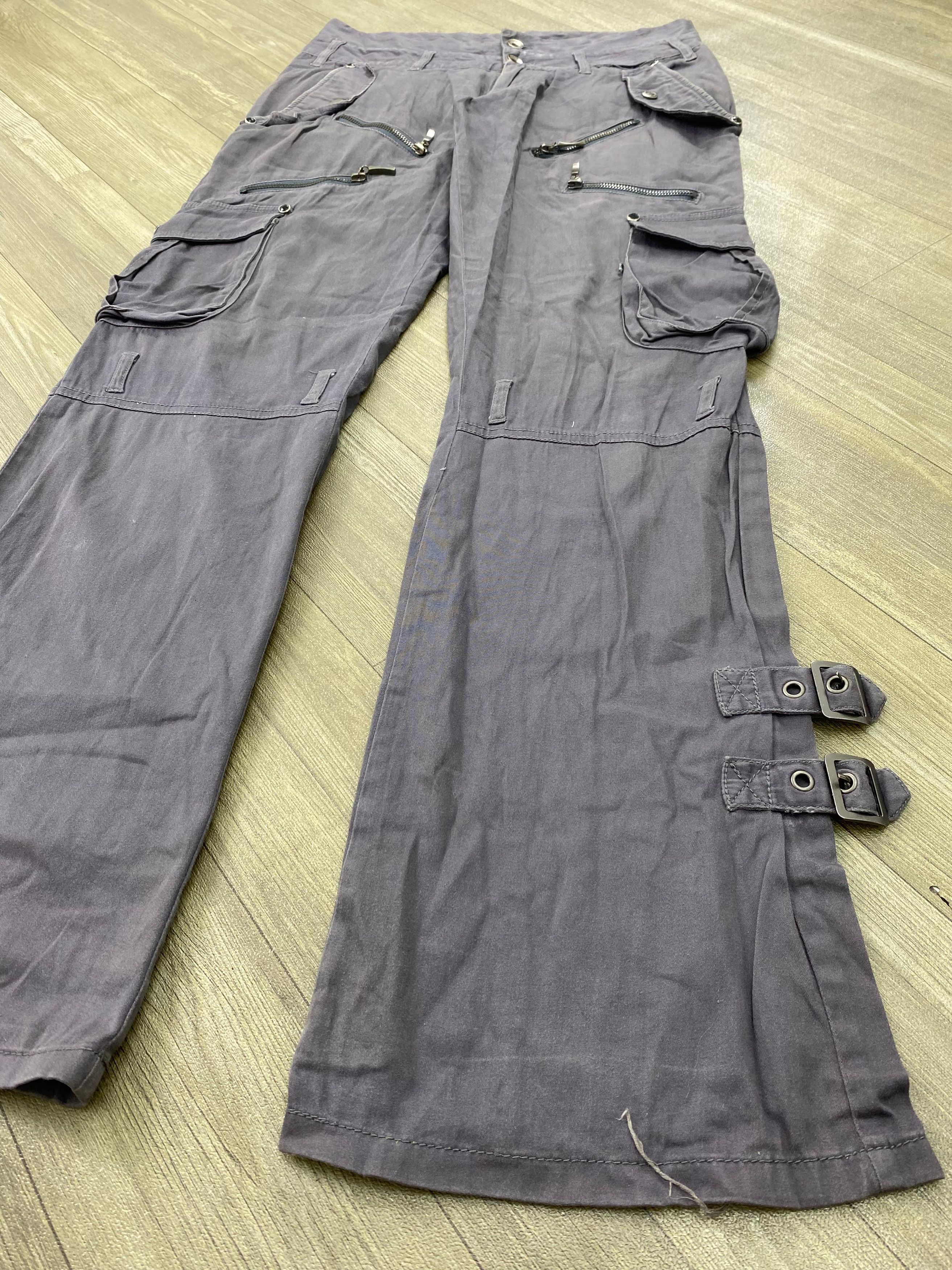 Seditionaries Semantic LGB Ifsixwasnine Ghotic Punk Bondage Cargo Pants Size US 28 / EU 44 - 7 Thumbnail