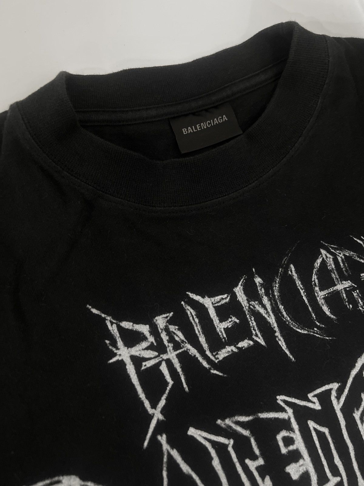 Balenciaga Balenciaga DIY Metal Logo T shirt Size US XS / EU 42 / 0 - 3 Thumbnail