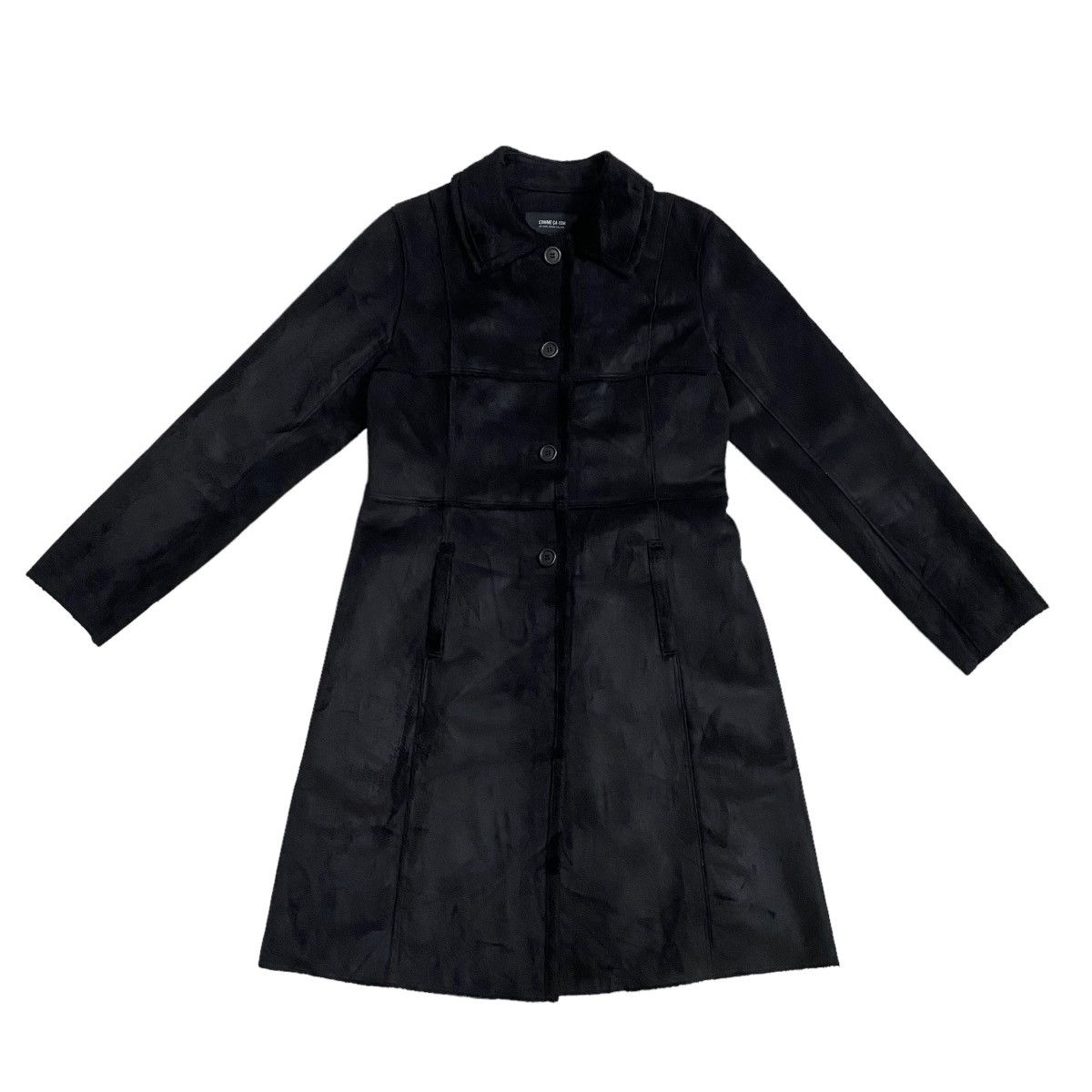 Comme Ca Ism × Japanese Brand Comme Ca Ism fux polyester trenchcoat Size M / US 6-8 / IT 42-44 - 5 Thumbnail