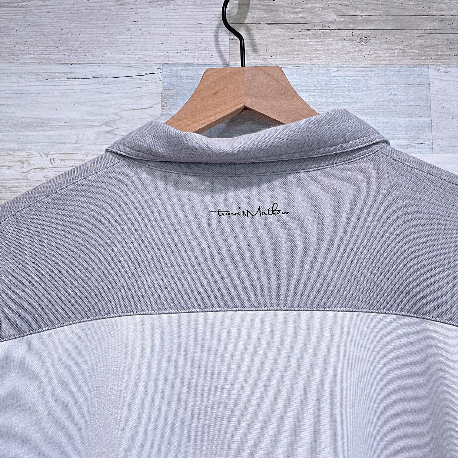 TravisMathew Travis Mathew Leeway Stripe Pima Cotton Golf Polo White XL Size US XL / EU 56 / 4 - 4 Thumbnail