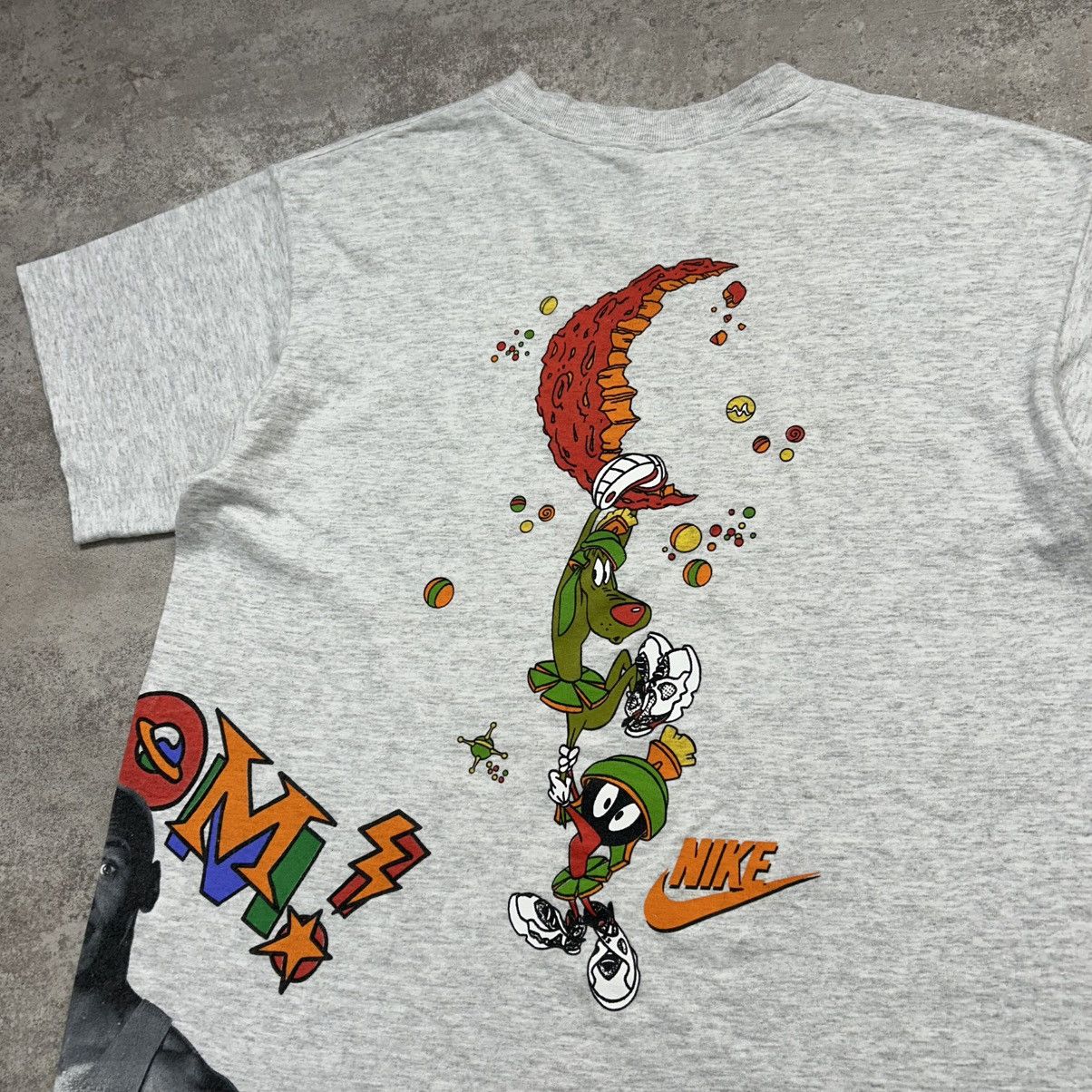 VTG 90s LOONEY TUNES 1993 HARE JORDAN SPACE JAM T-SHIRT