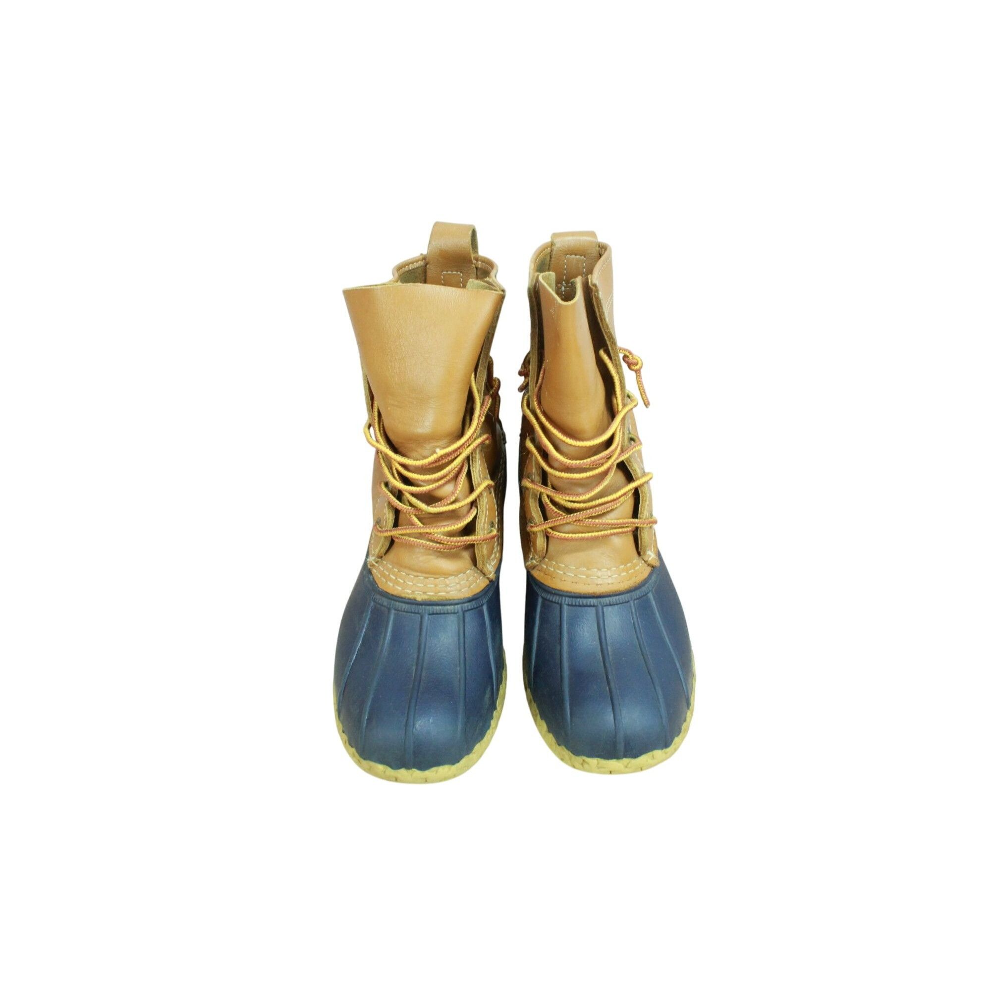 L.L. Bean × Leather LL Bean Women's Leather Unlined Ankle Duck Boots Size 7 M Size US 7 / IT 37 - 5 Thumbnail