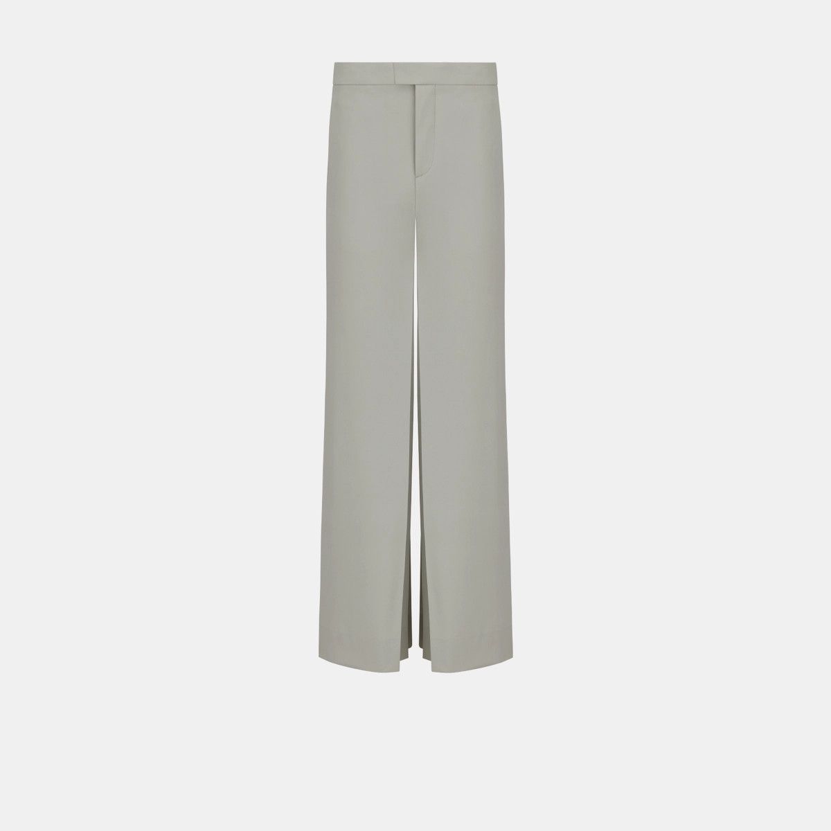 Dior o1bcso1str0125 Wide-Leg Pants in Grey Size US 36 / EU 52 - 1 Thumbnail