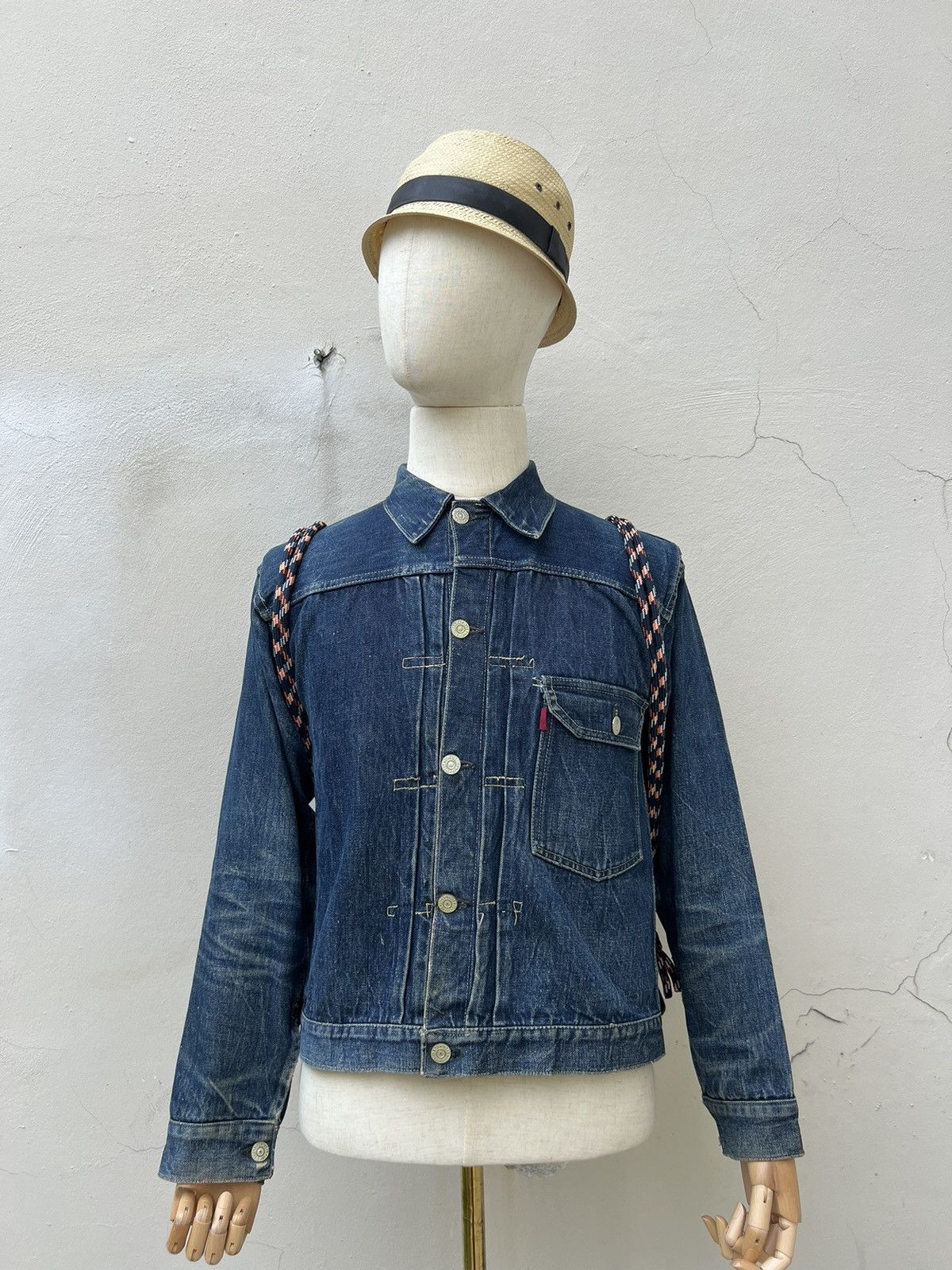 Designer Bellwoodmade Japan HBT Denim Rucksack Bag Size ONE SIZE - 7 Thumbnail