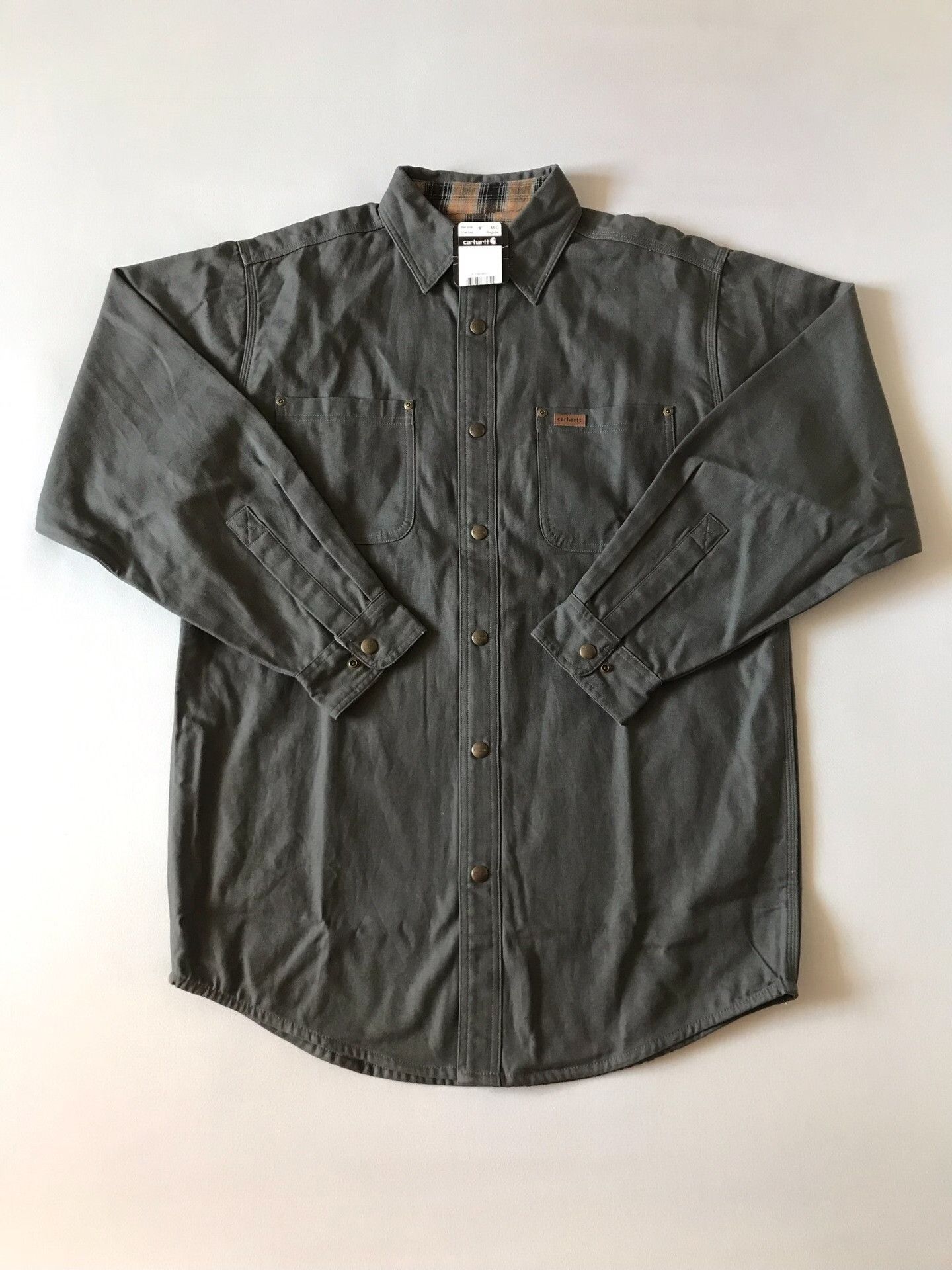 Carhartt Carhartt S296 DAS Canvas Shirt Jacket Size US M / EU 48-50 / 2 - 1 Thumbnail