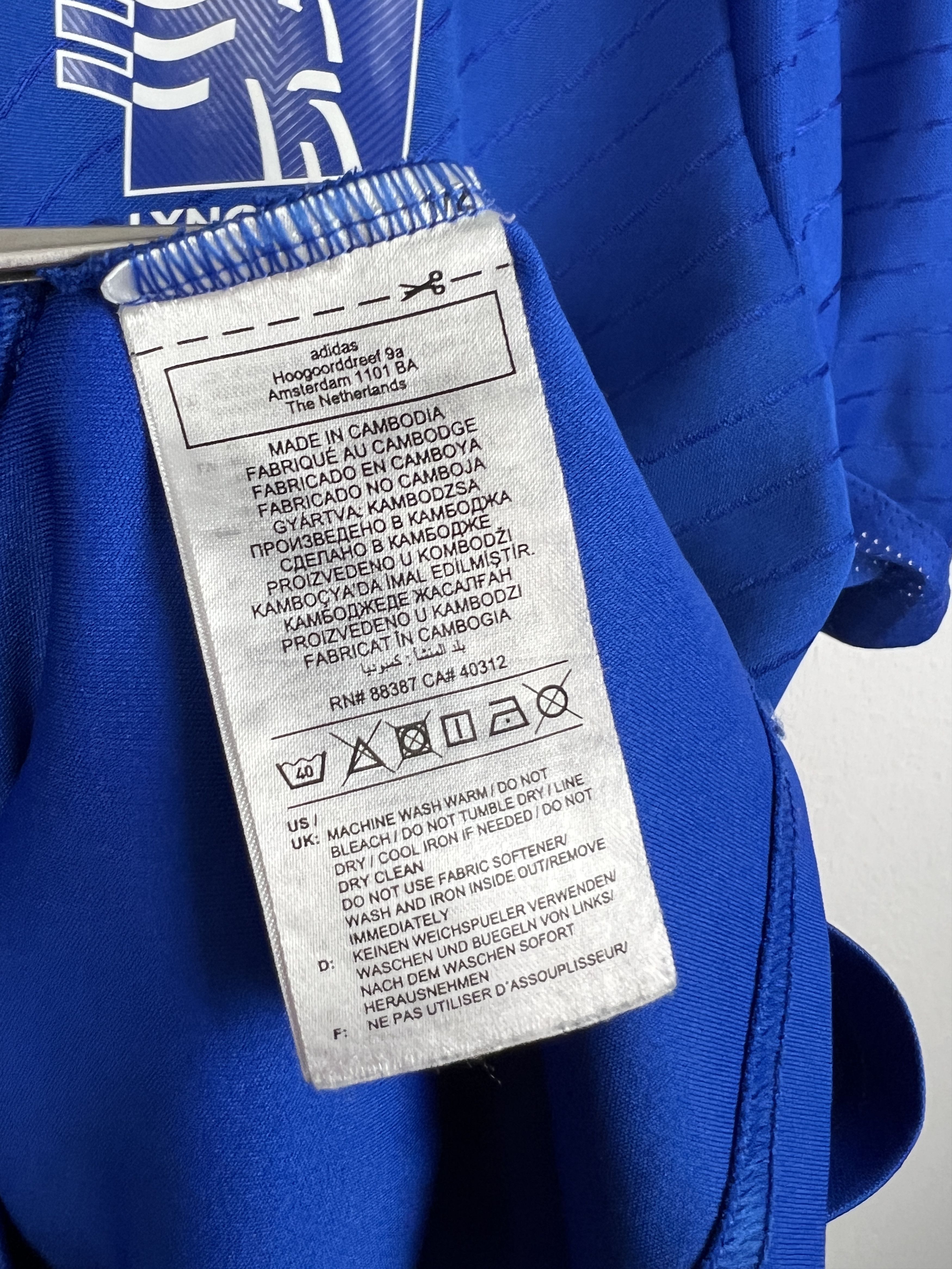 Adidas Lyngby BK Home football shirt 2023 Soccer Jersey Trikot Size US XL / EU 56 / 4 - 10 Thumbnail