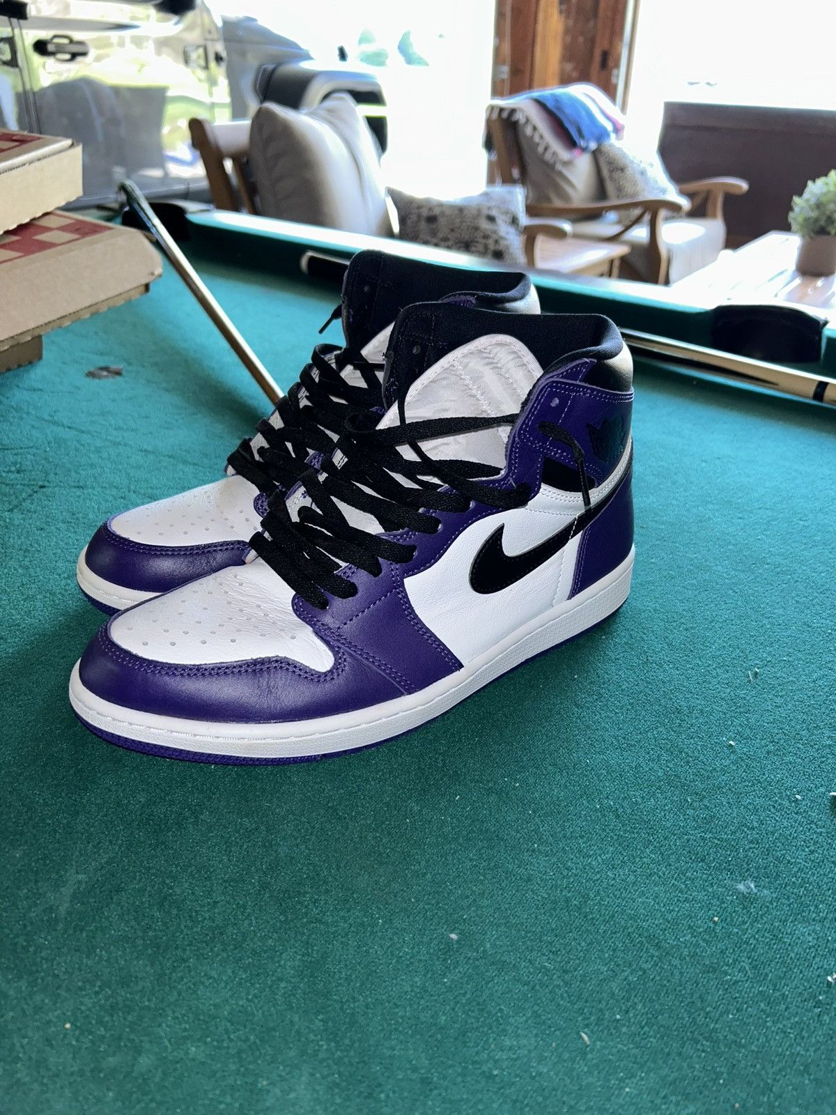 Jordan 1 Court Purple High