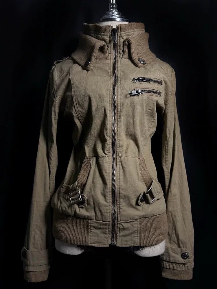 Other Archival Multi-Buckle Cyber-Goth Tactical Jacket Size M / US 6-8 / IT 42-44 - 3 Thumbnail