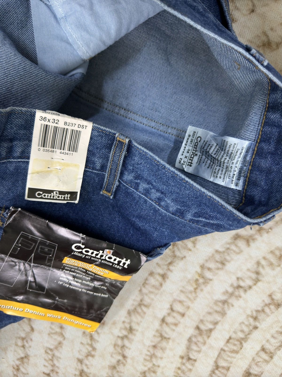 Carhartt Carhartt Carpenter Jeans (Single Knee) Size US 37 - 5 Thumbnail