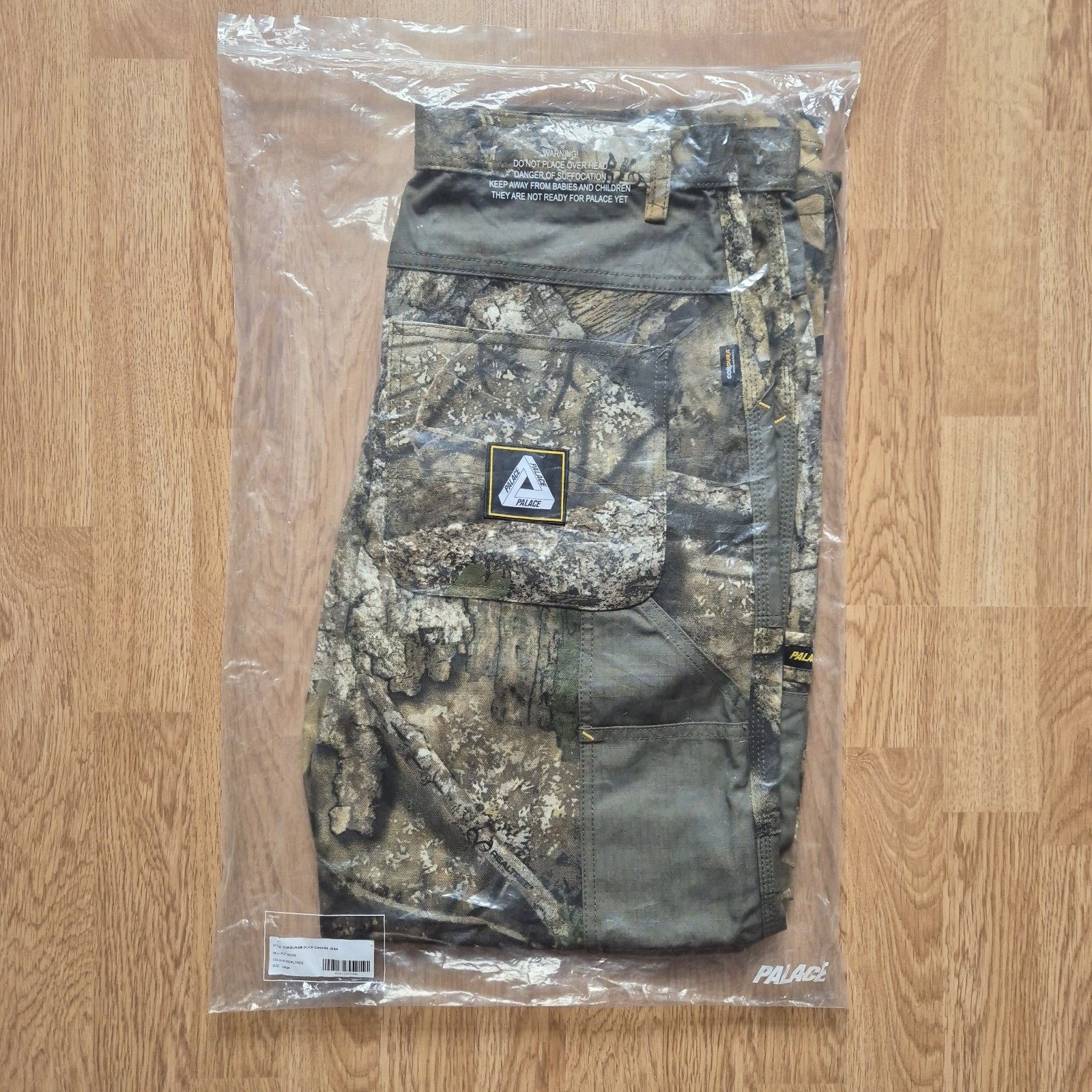 Palace Palace Cordura Duck Canvas Jean Real Tree Camo New FW24 Size US 34 / EU 50 - 6 Thumbnail