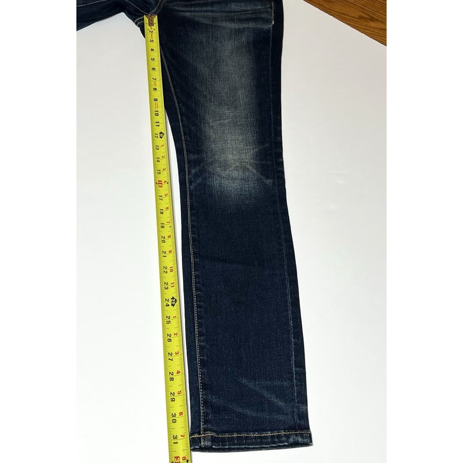 BKE BKE Payton Skinny Stretch Mid Rise Dark Wash Jeans Women’s 30x31.5 Regular Denim Cotton Polyester Spandex 5-Pocket Size 30" / US 8 / IT 44 - 5 Thumbnail
