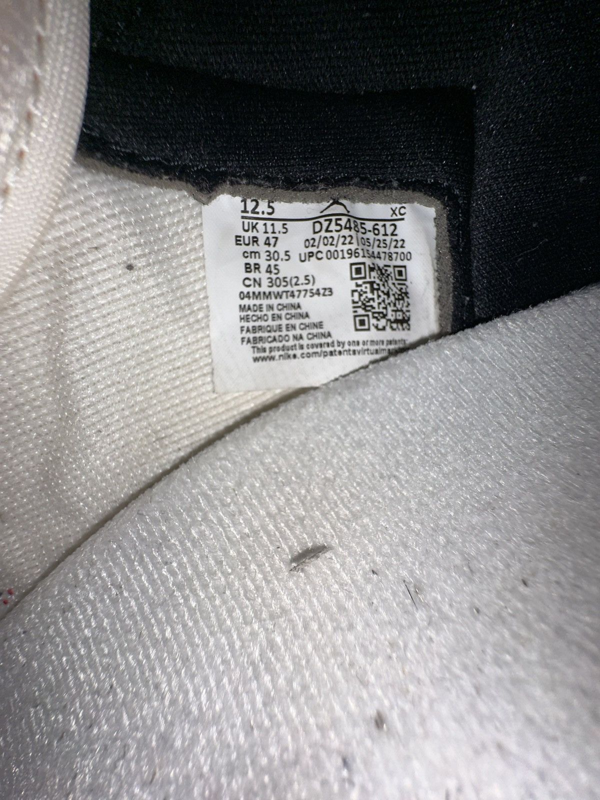 Jordan Brand Jordan 1 Lost and Found Size US 12.5 / EU 45-46 - 10 Thumbnail
