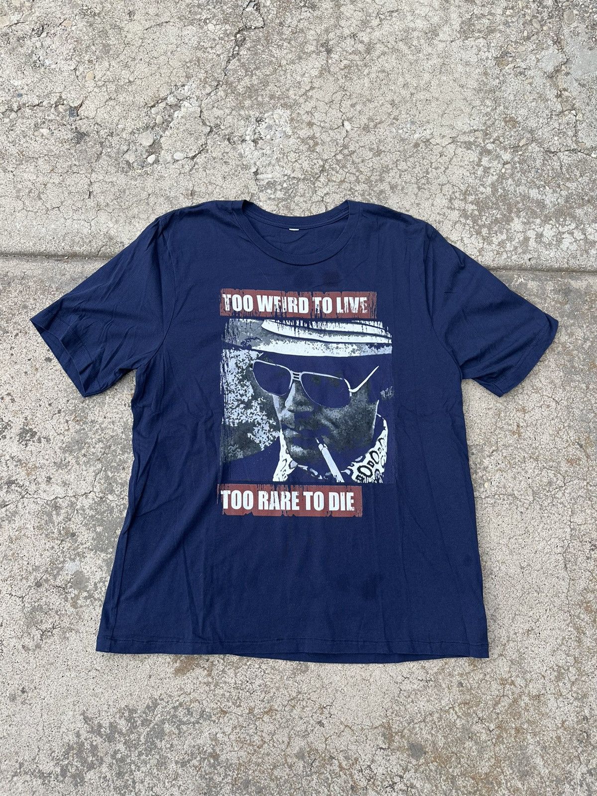 Vintage Hunter S Thompson Tee Shirt Fear and Loathing Vegas