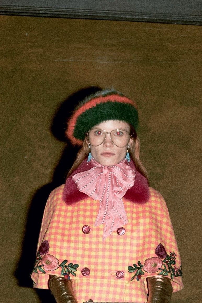 GUCCI runway Angora Beret
