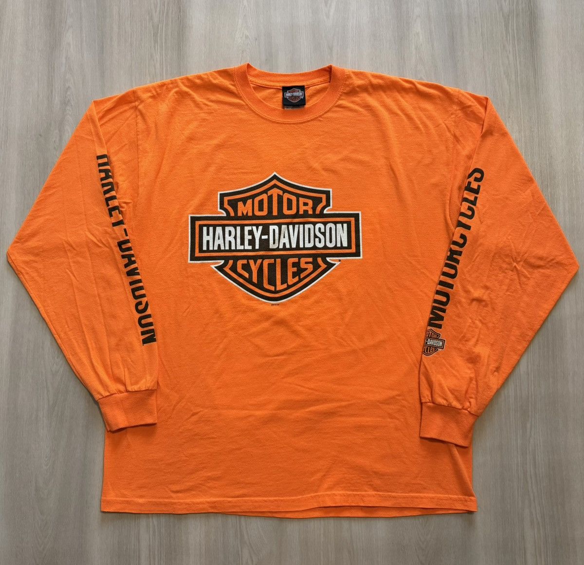 Harley Davidson Vtg Harley Davidson Skull Horns Flames Texas Sweatshirt XL Size US XL / EU 56 / 4 - 6 Thumbnail