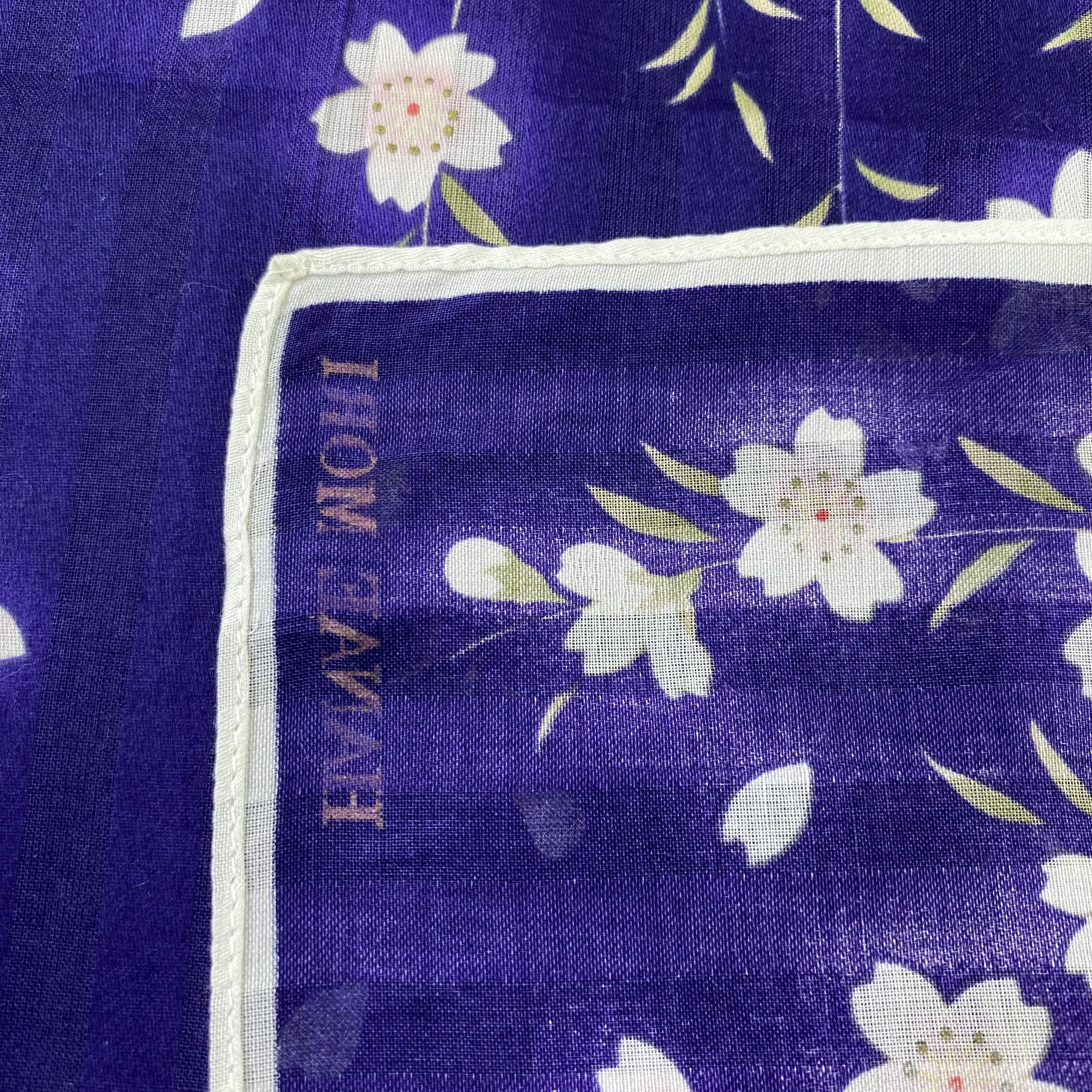 Hanae Mori Hanae Mori Handkerchief / Bandana / Neckerchief-B1368 Size ONE SIZE - 6 Thumbnail