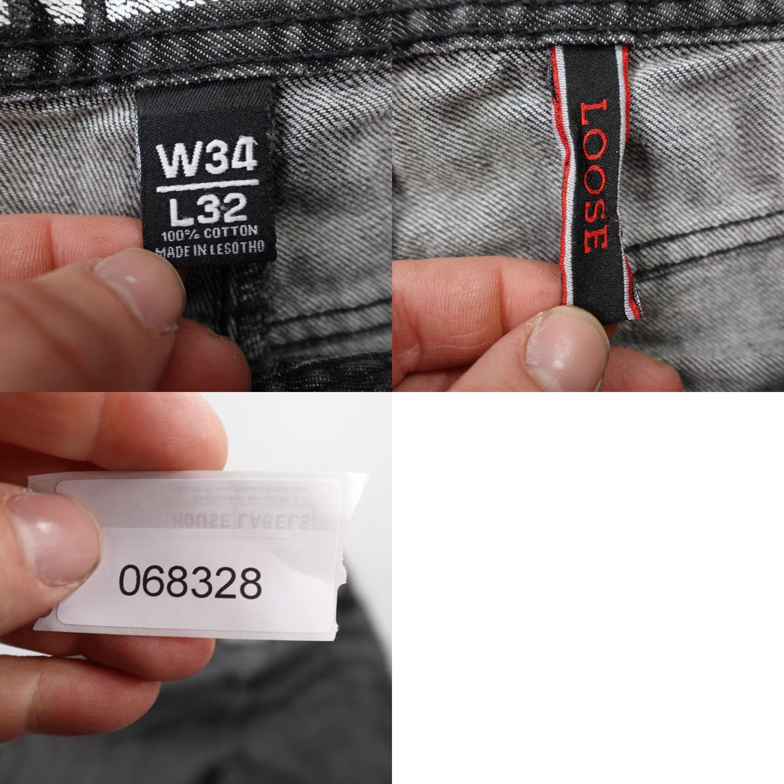Ecko Unltd. VINTAGE Ecko Unltd Jeans Mens 34x32 Gray Denim Loose Relaxed Baggy Hip Hop Y2K Jeans Mens Gray Denim Baggy Hip Hop Vintage Size US 34 / EU 50 - 9 Thumbnail
