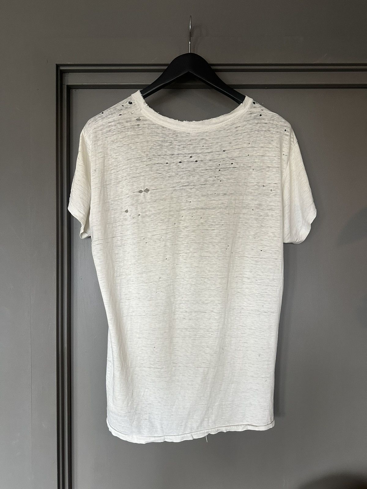 Vintage 50’s thrashed/shredded single stitch tee Size US L / EU 52-54 / 3 - 2 Thumbnail